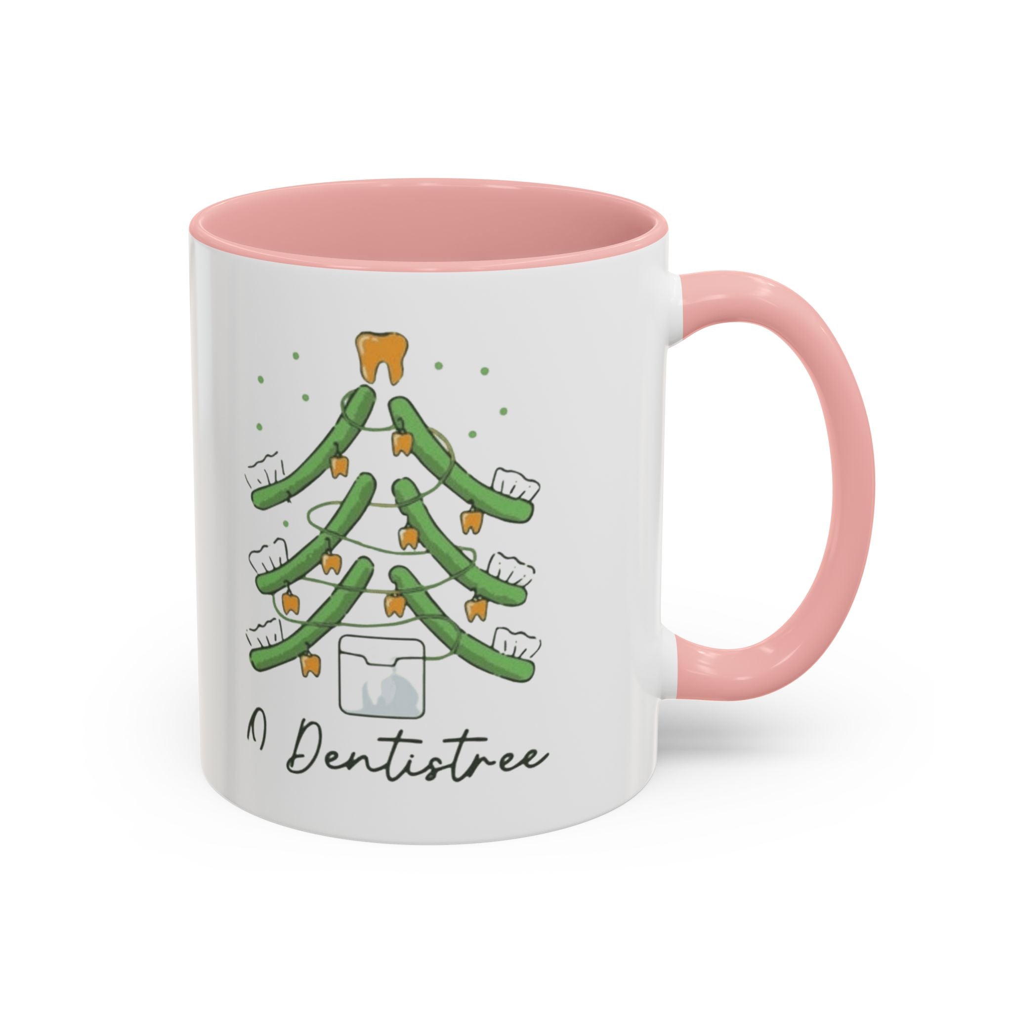 Dentist Christmas Mug - 'A Dentistree' Holiday Coffee Cup (11/15oz)