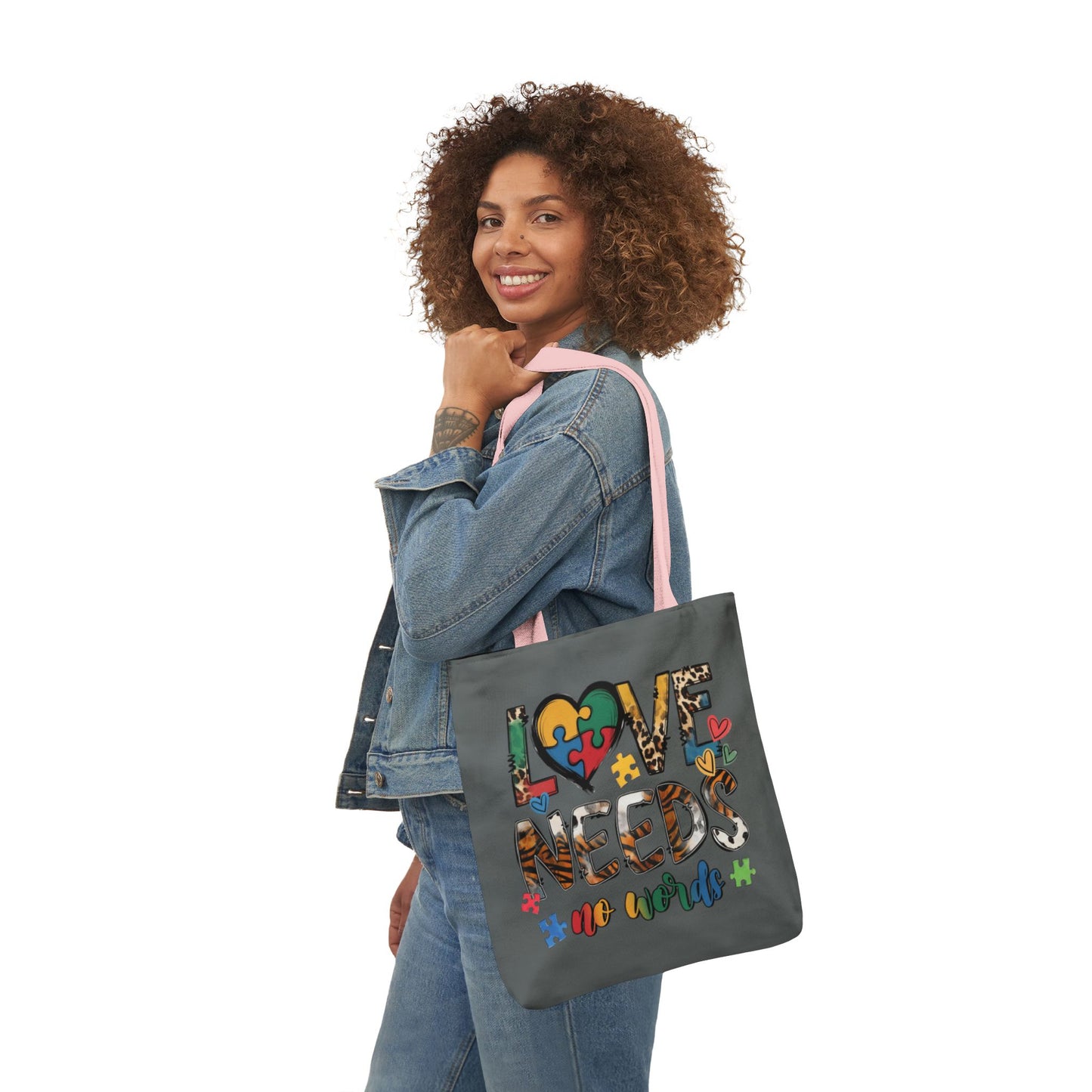 Colorful Love Needs Tote Bag