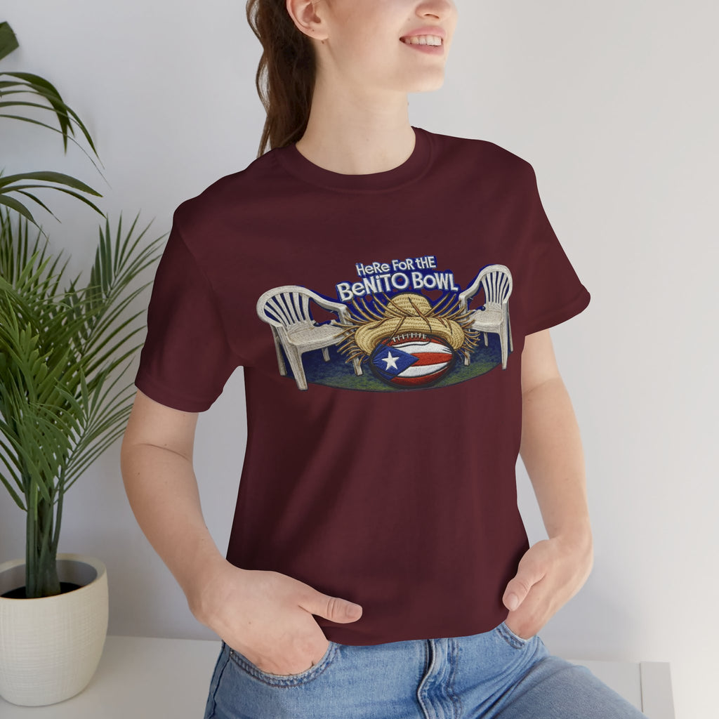 Benito Bowl Puerto Rico Football Tee