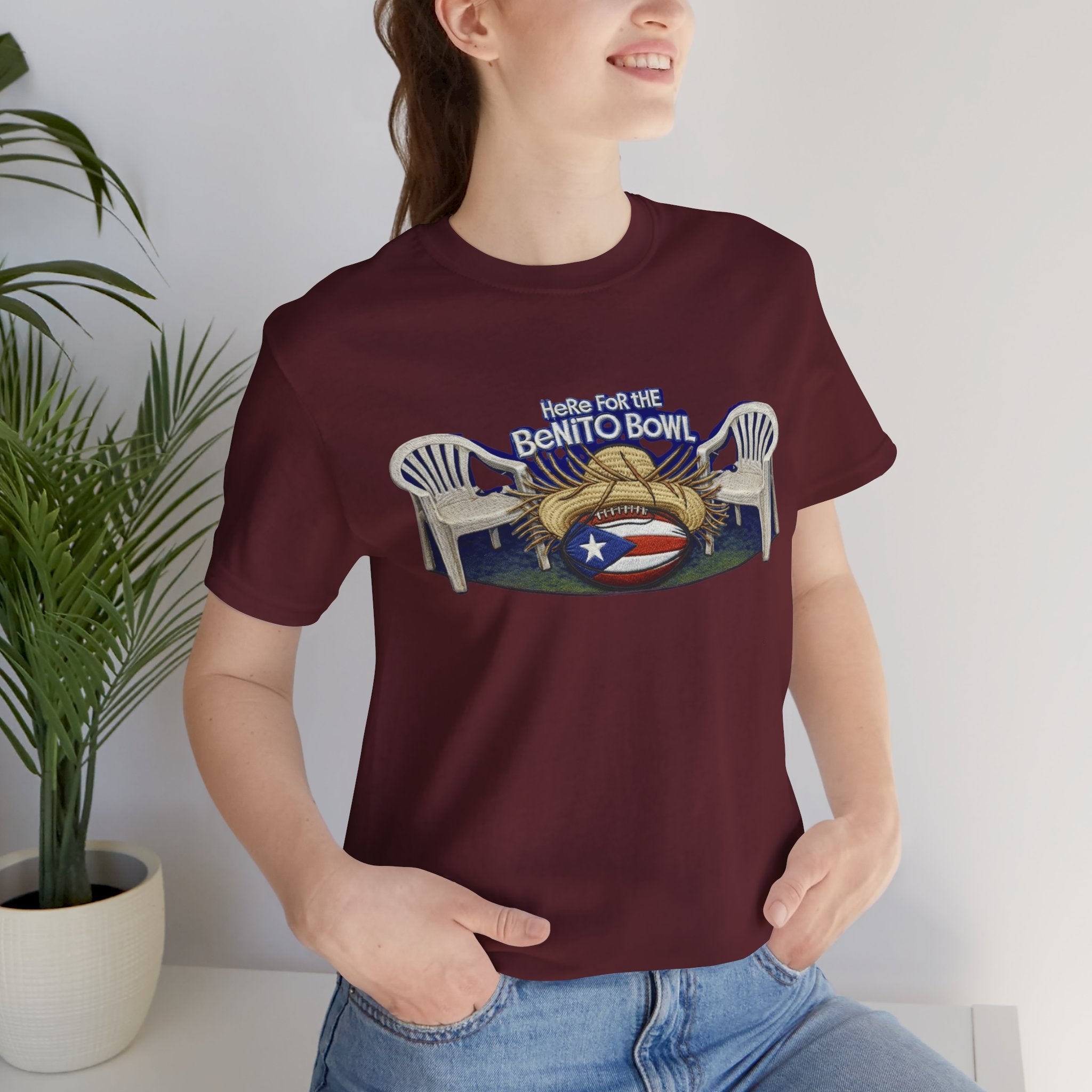 Benito Bowl Puerto Rico Football Tee