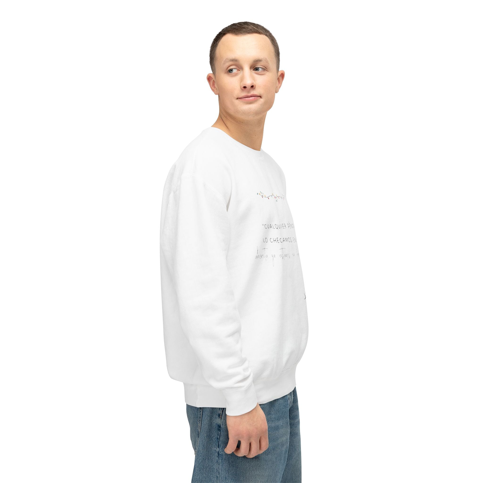 Snowman Crewneck Sweatshirt  Cute Holiday Snowman Pullover