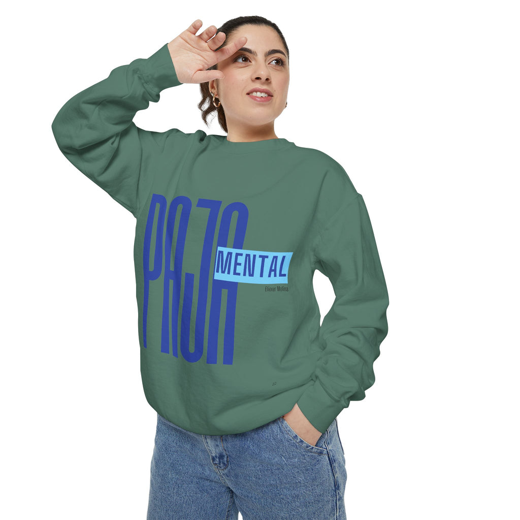 Mental Pazn Sweatshirt "Suerten Ya Esa" Spanish Graphic Crewneck