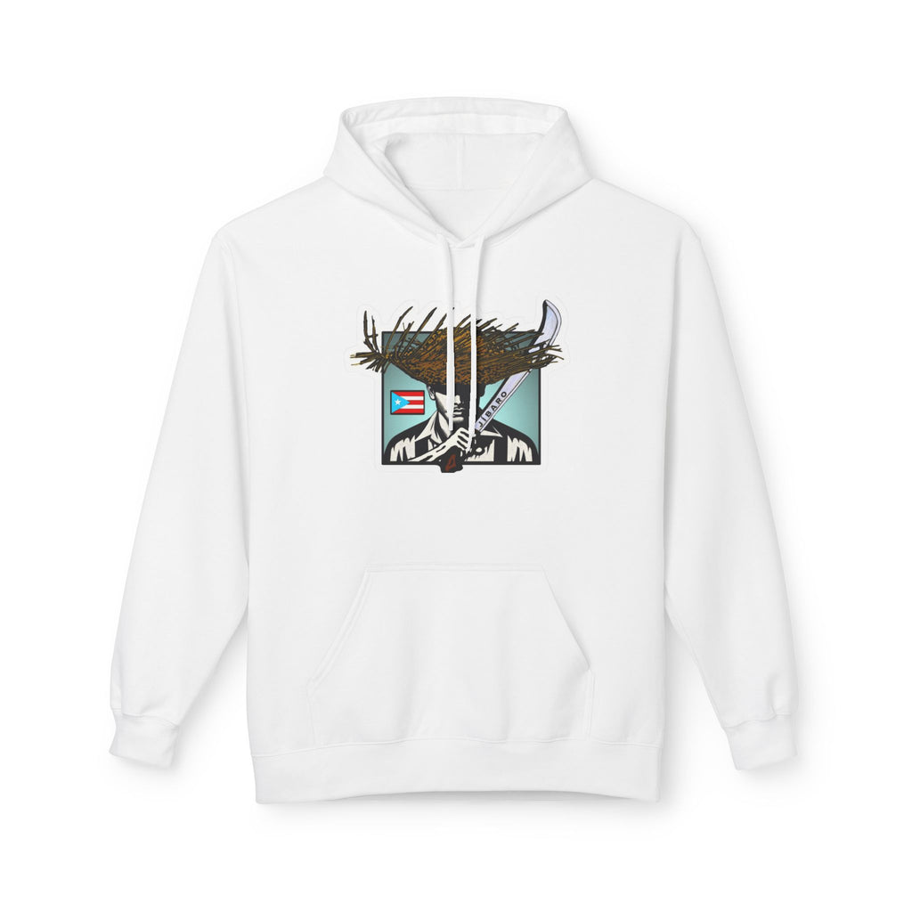Gíbaro Hoodie  Puerto Rican Pride Pullover with Flag Machete Design