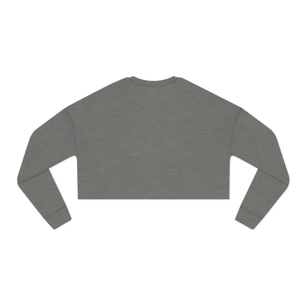 Cropped Sweatshirt “Soy La Patrona” Pink Graphic Amor Familiar Minimalista