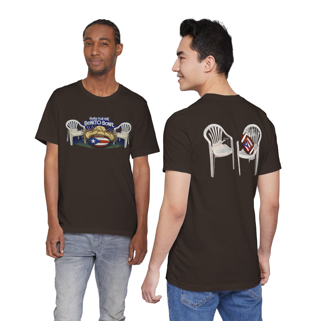 Benito Bowl Puerto Rico Football Tee