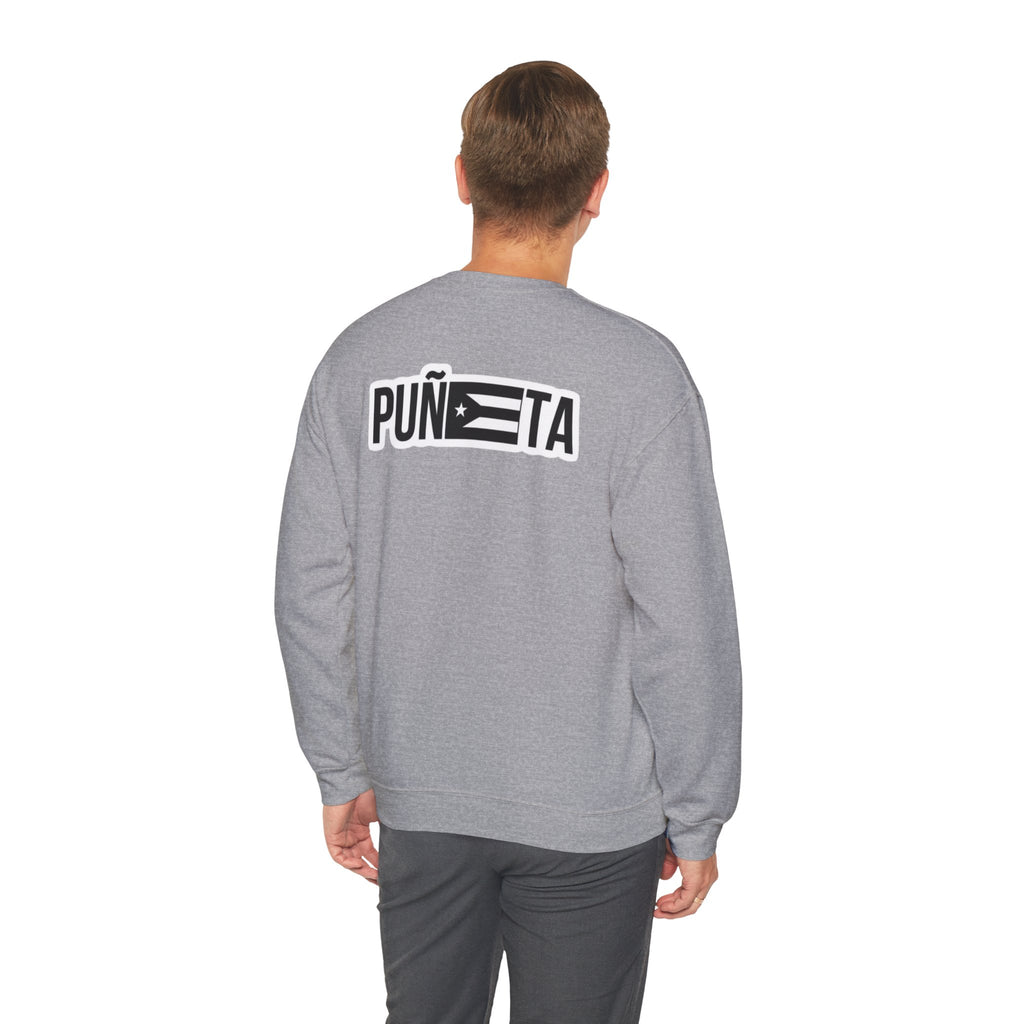 Puñeta Sweatshirt  Puerto Rican Flag Graphic Crewneck