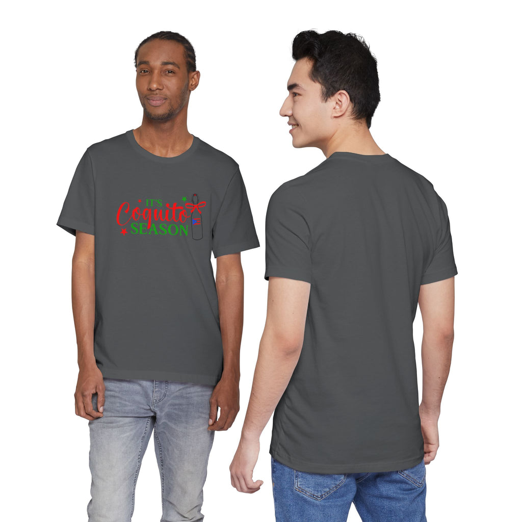 It's Coquito Season T-Shirt - Christmas Puerto Rican Holiday Cocktail Tee