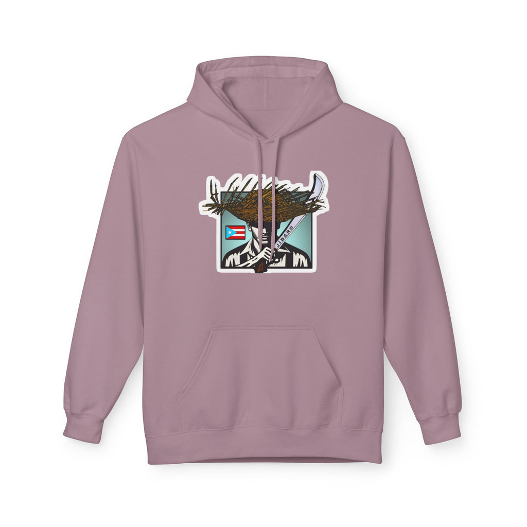 Gíbaro Hoodie  Puerto Rican Pride Pullover with Flag Machete Design