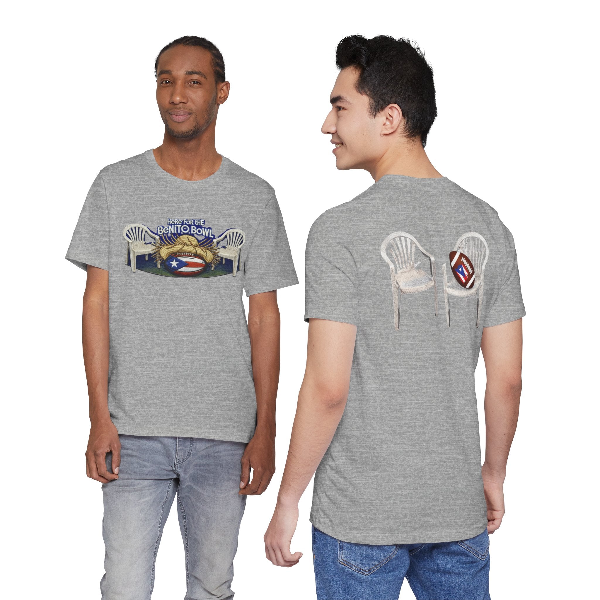 Benito Bowl Puerto Rico Football Tee