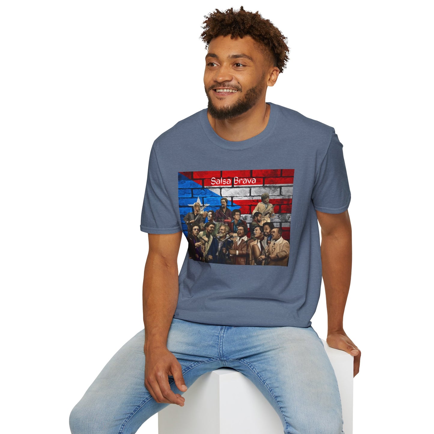 Salsa Brava Unisex T-Shirt, Fun Graphic Tee, Music Lovers Gift, Casual Wear, Party Shirt, Cultural Celebration Fashion