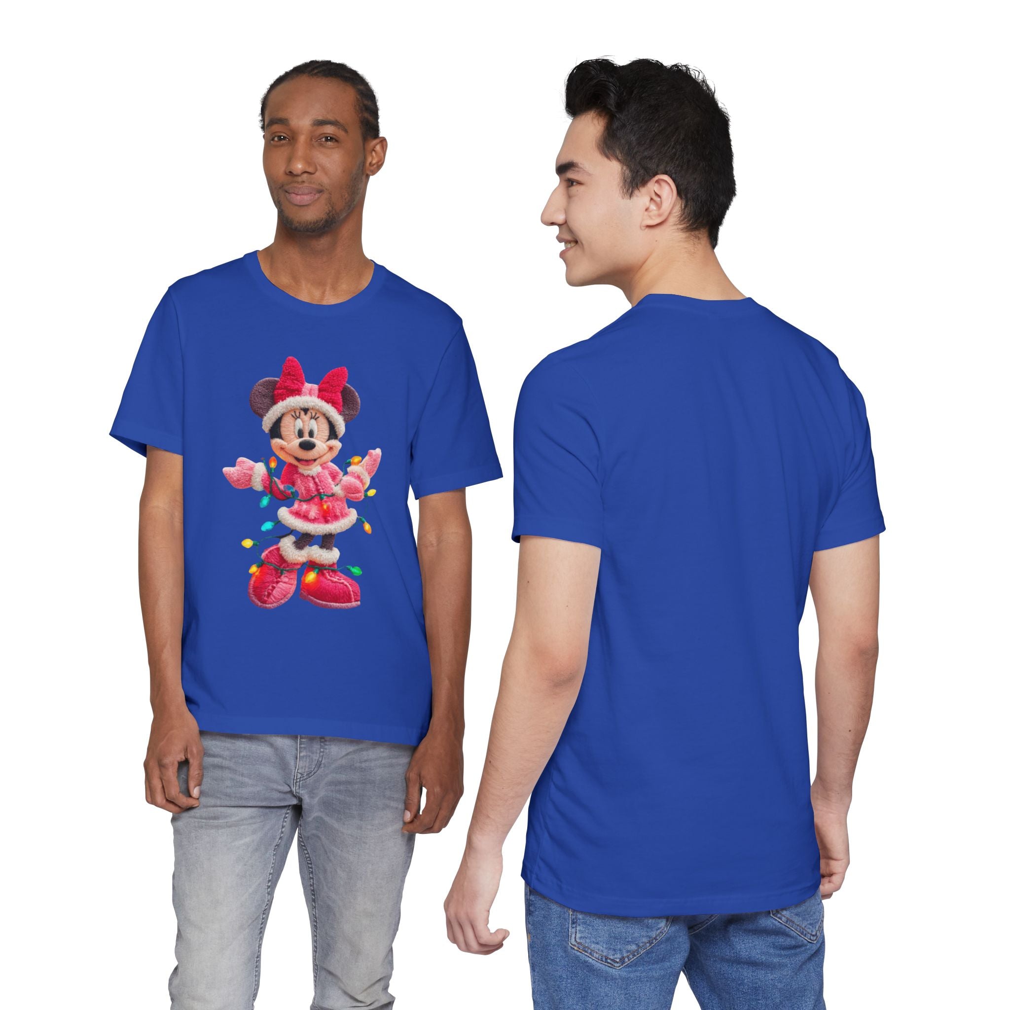 Minnie Mouse Holiday Lights T-Shirt Festive Holiday Designs