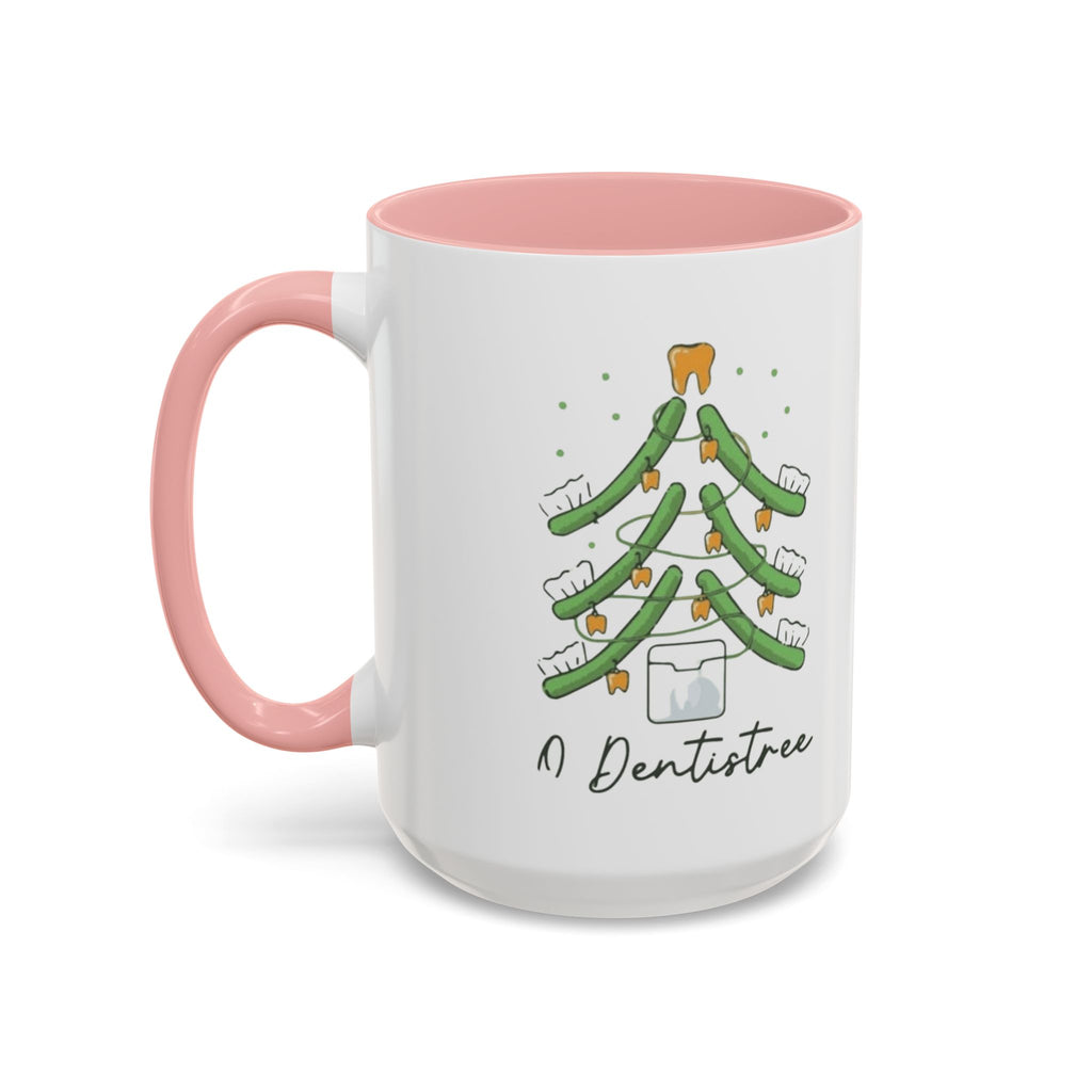Dentist Christmas Mug - 'A Dentistree' Holiday Coffee Cup (11/15oz)