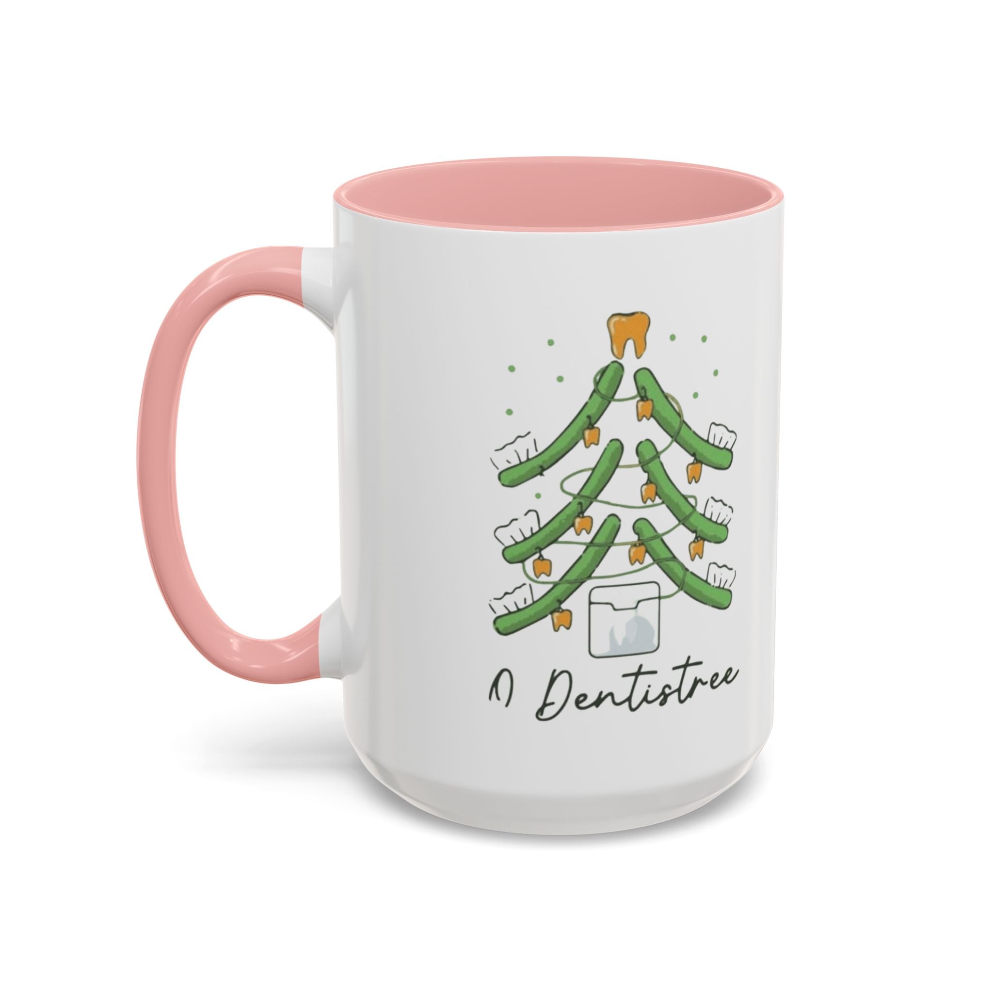 Dentist Christmas Mug - 'A Dentistree' Holiday Coffee Cup (11/15oz)