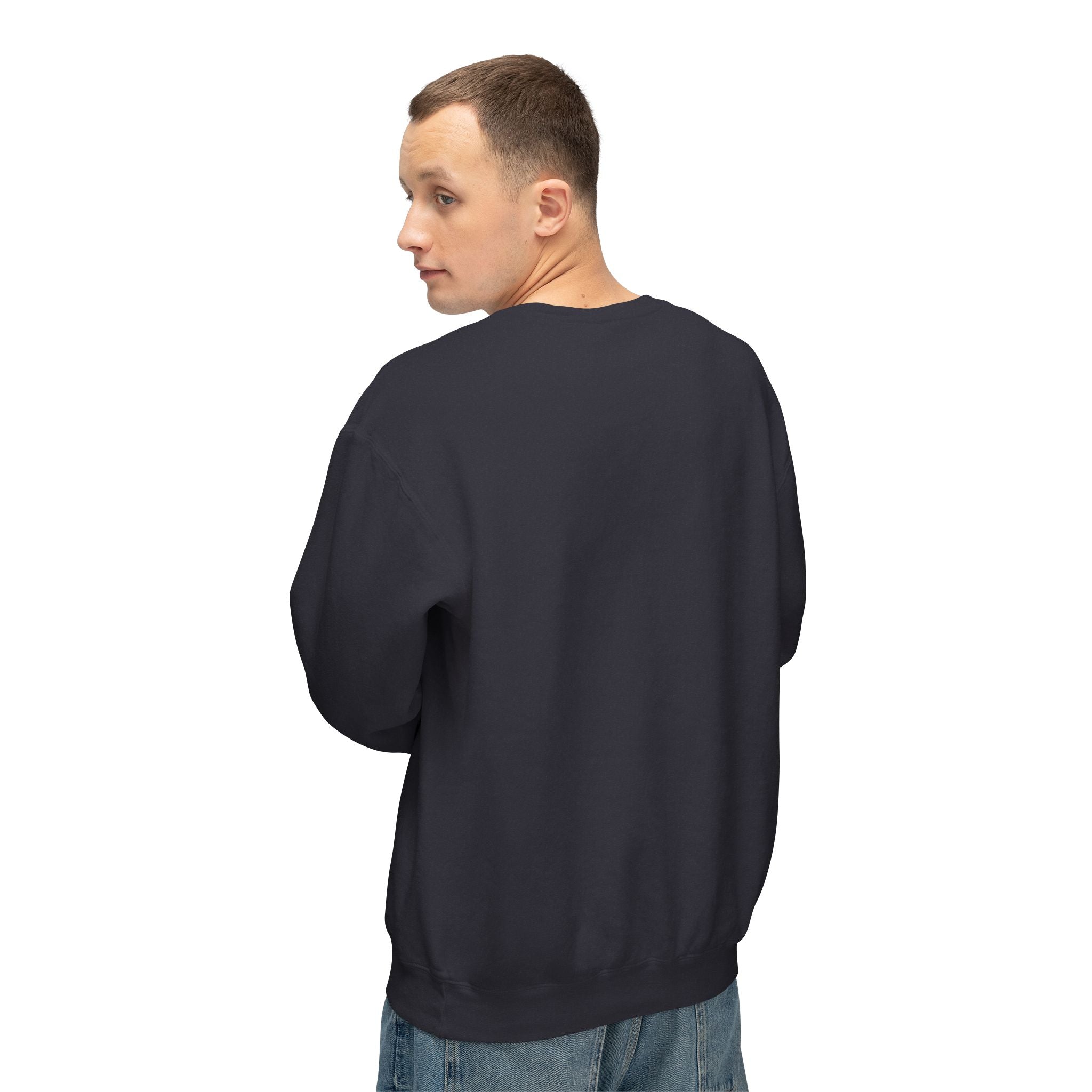 El Pueblo Crewneck Sweatshirt — "El Pueblo es el Jefe" Script Pullover