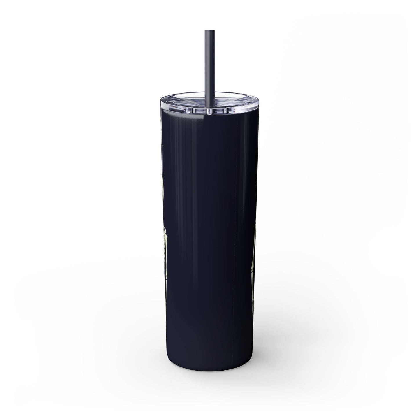 Halloween Skeleton-Themed Tumbler, Got Your Back Drinkware, I Got Your Back Skinny Tumbler, Cute Gifts for Halloween, Fun Vibes for Parties