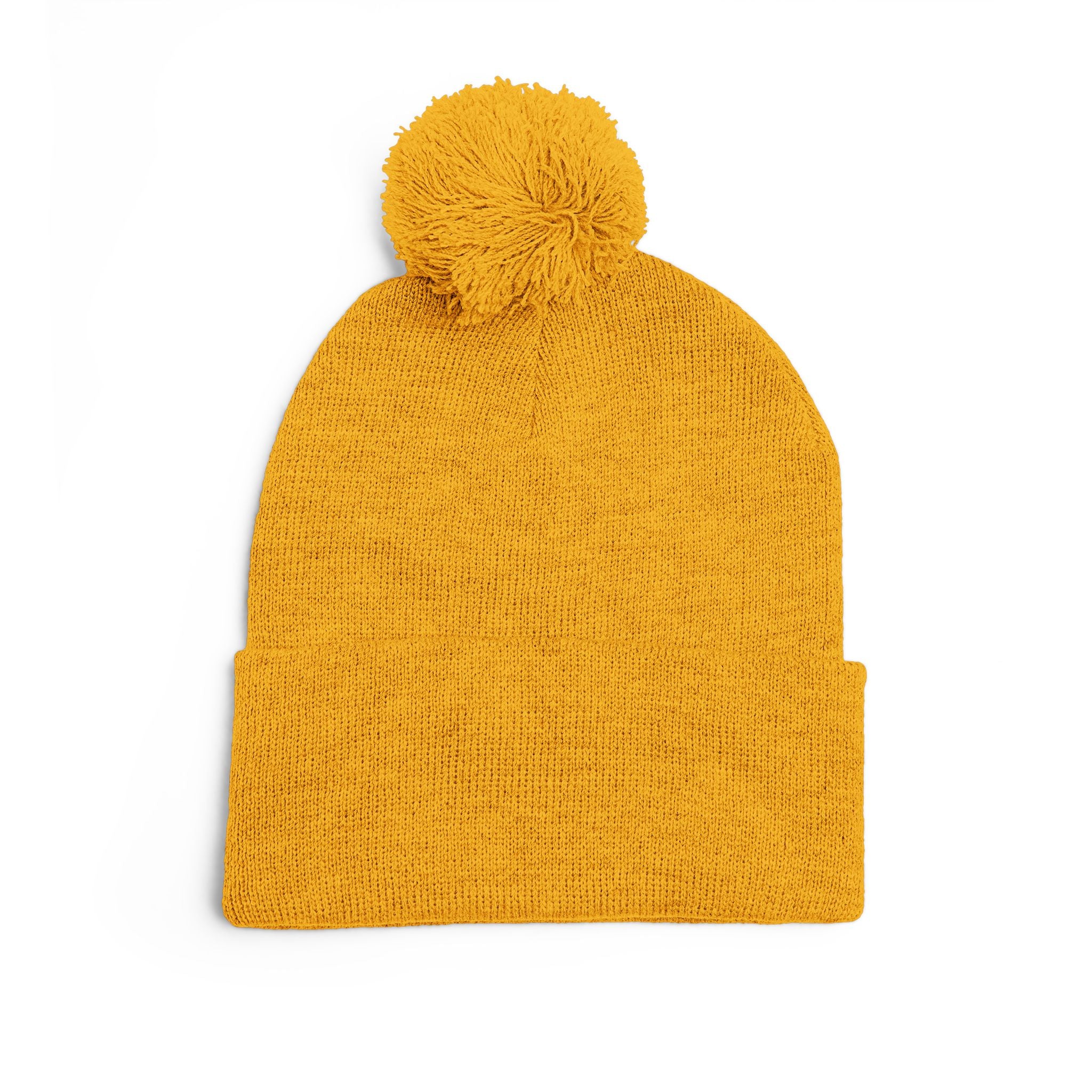 Toy Story Embroidered Pom-Pom Knit Cap Humor Cuffed Beanie – Warm, Soft & Sassy Winter Hat
