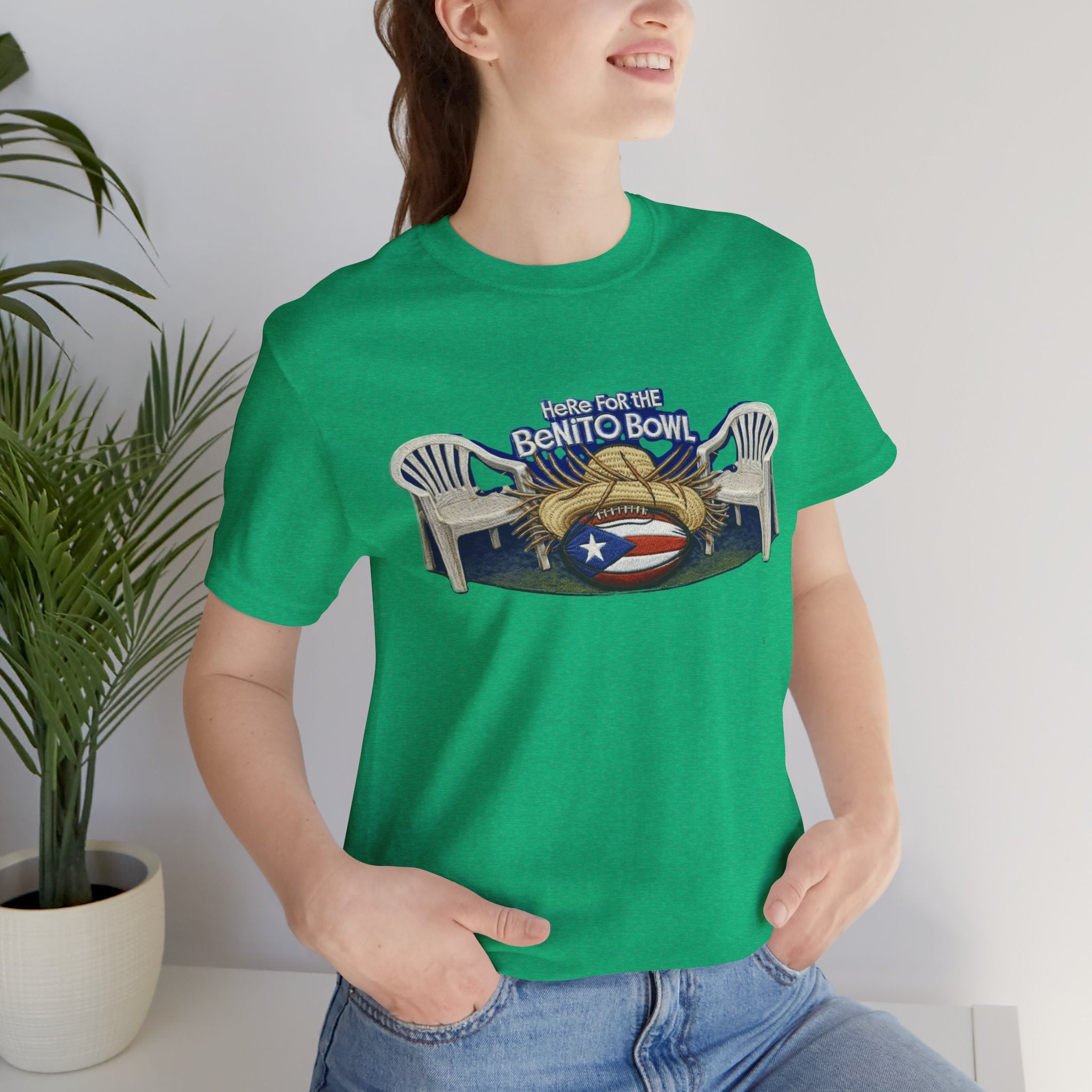 Benito Bowl Puerto Rico Football Tee