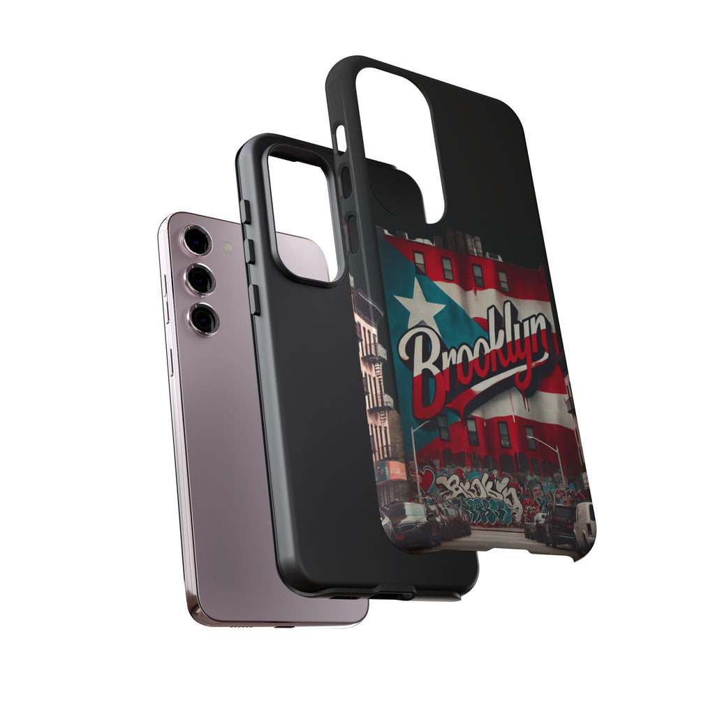 Brooklyn Street Art Phone Case  Urban Graffiti Protective Cover