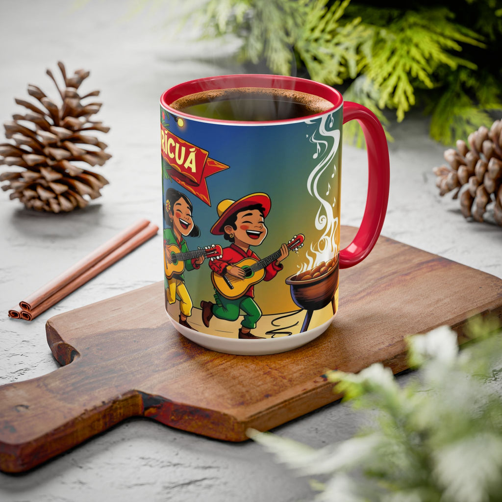 Navidad Boricua Mug Vibrant Puerto Rican Celebration Mug