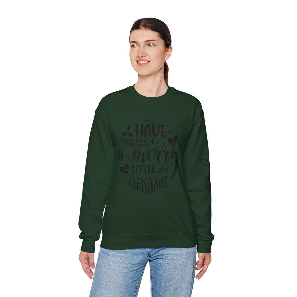 Xmas Shirts & Sweaters | Funny, Cute & Classic Christmas Designs Merry Christmas Crewneck Sweatshirt - Cozy Unisex Holiday Apparel