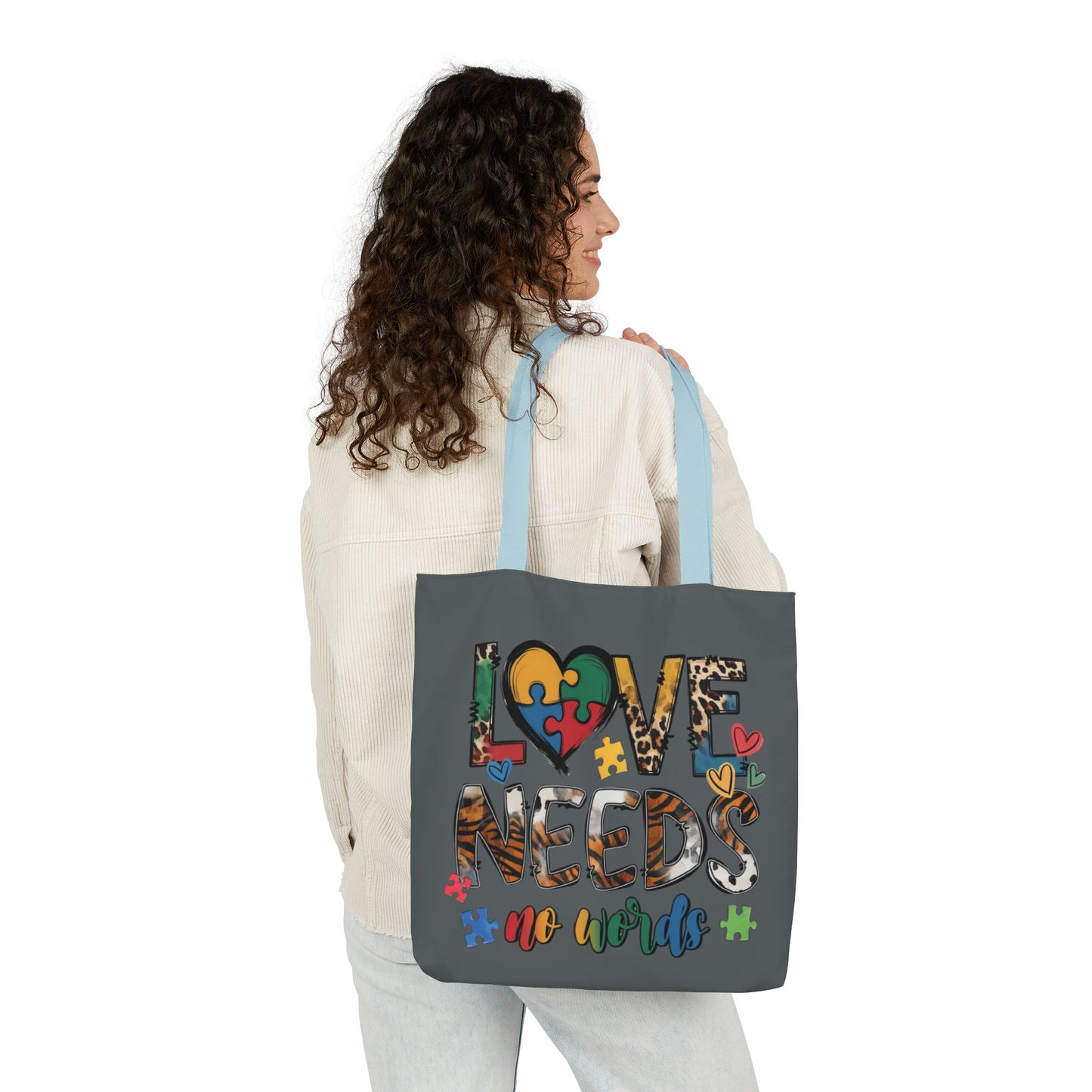 Colorful Love Needs Tote Bag