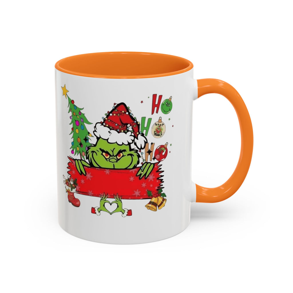 Christmas Grinch Mug (11oz & 15oz)  Funny Holiday Coffee Cup with Grinch Illustration Christmas Mugs Collection!