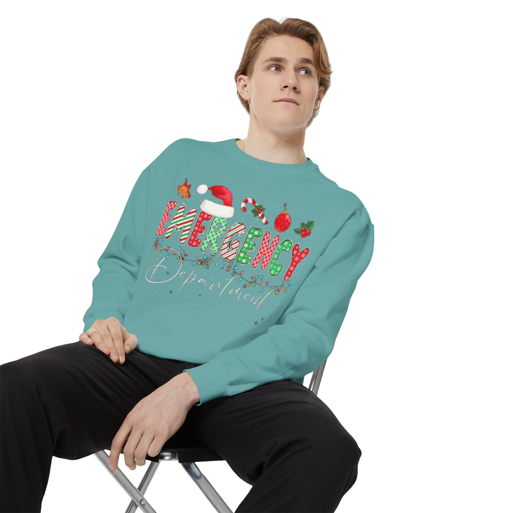 Holiday 'Emergency Department' Christmas Sweatshirt