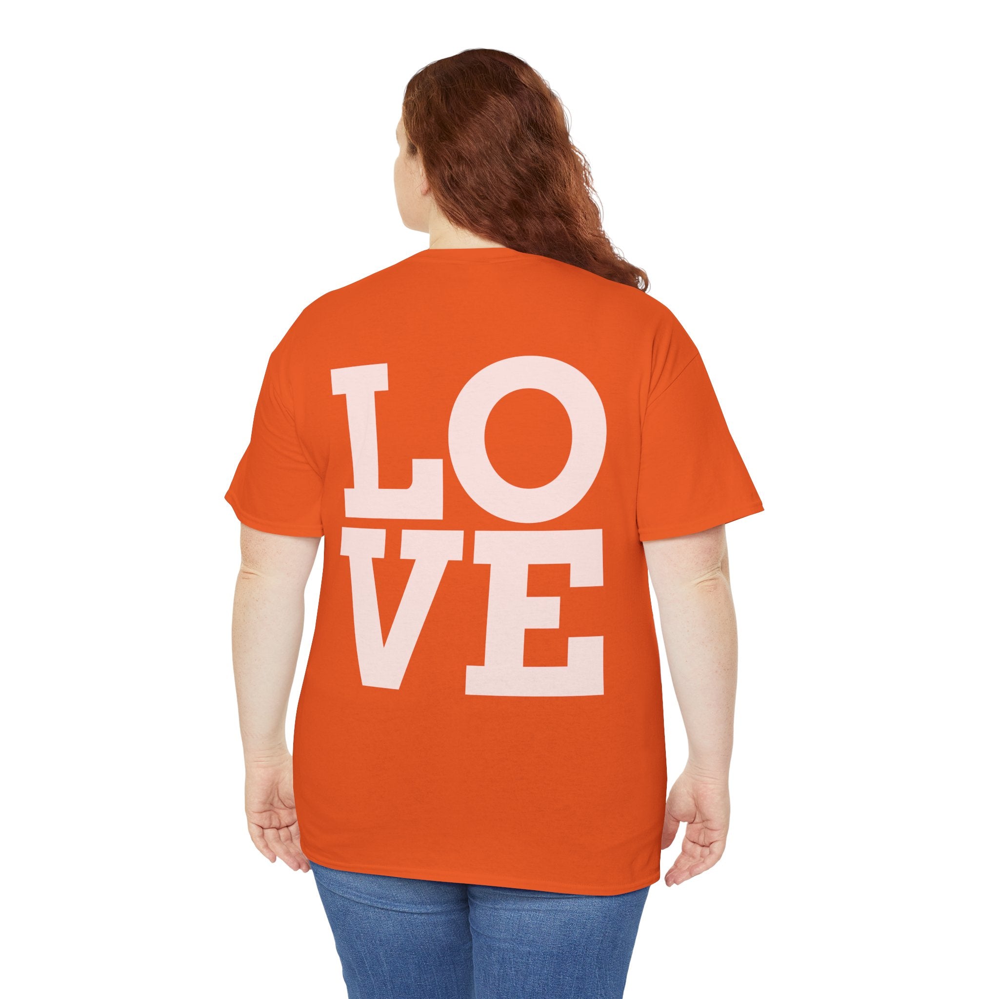 Pink Heart Cherries Tee  LOVE Graphic Valentine T-Shirt