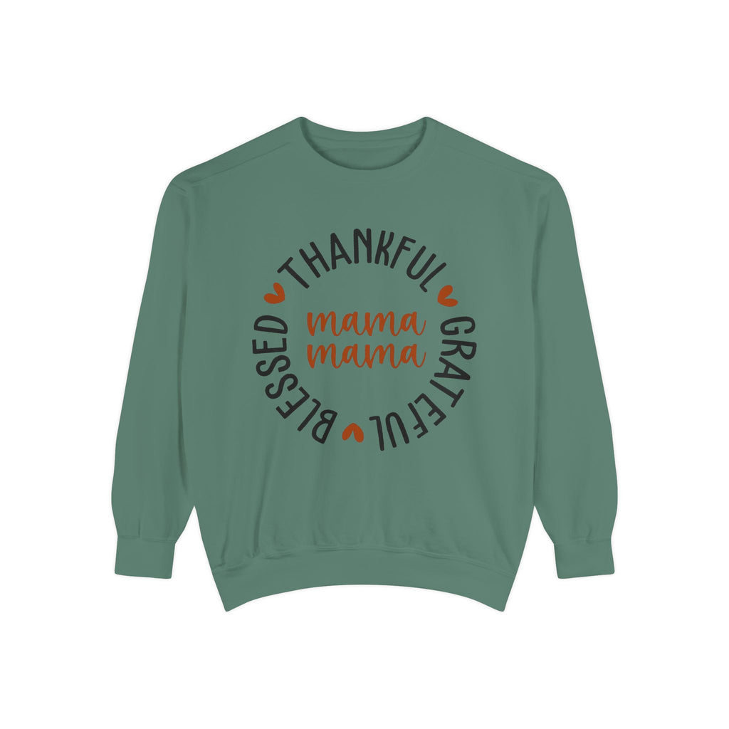 MOM  Sweatshirt Thankful Grateful Blessed "Mama Mama" Sweatshirt
