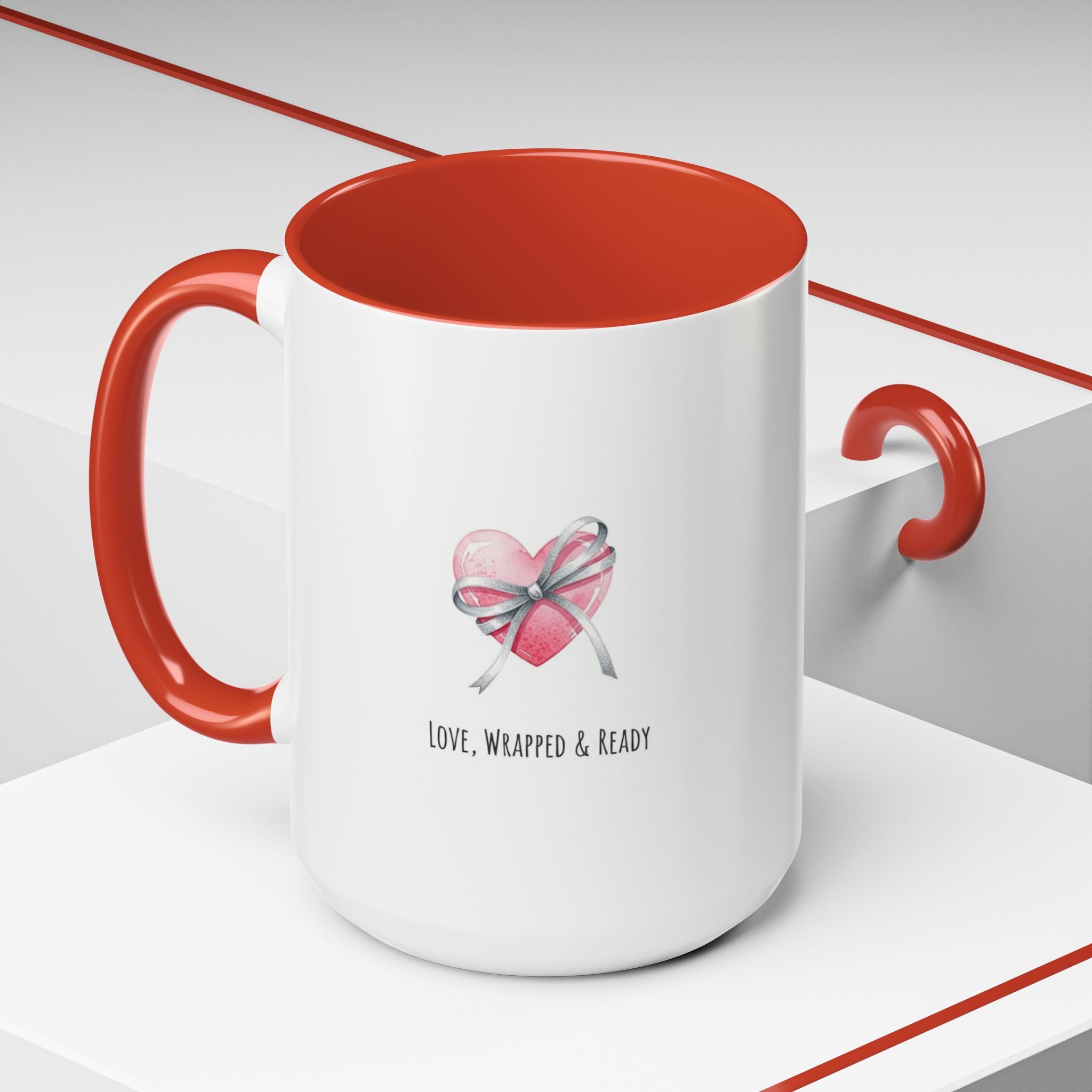 Christmas Mugs  Holiday Coffee Cups with Festive Quotes & Designs Romantic Accent Coffee Mug