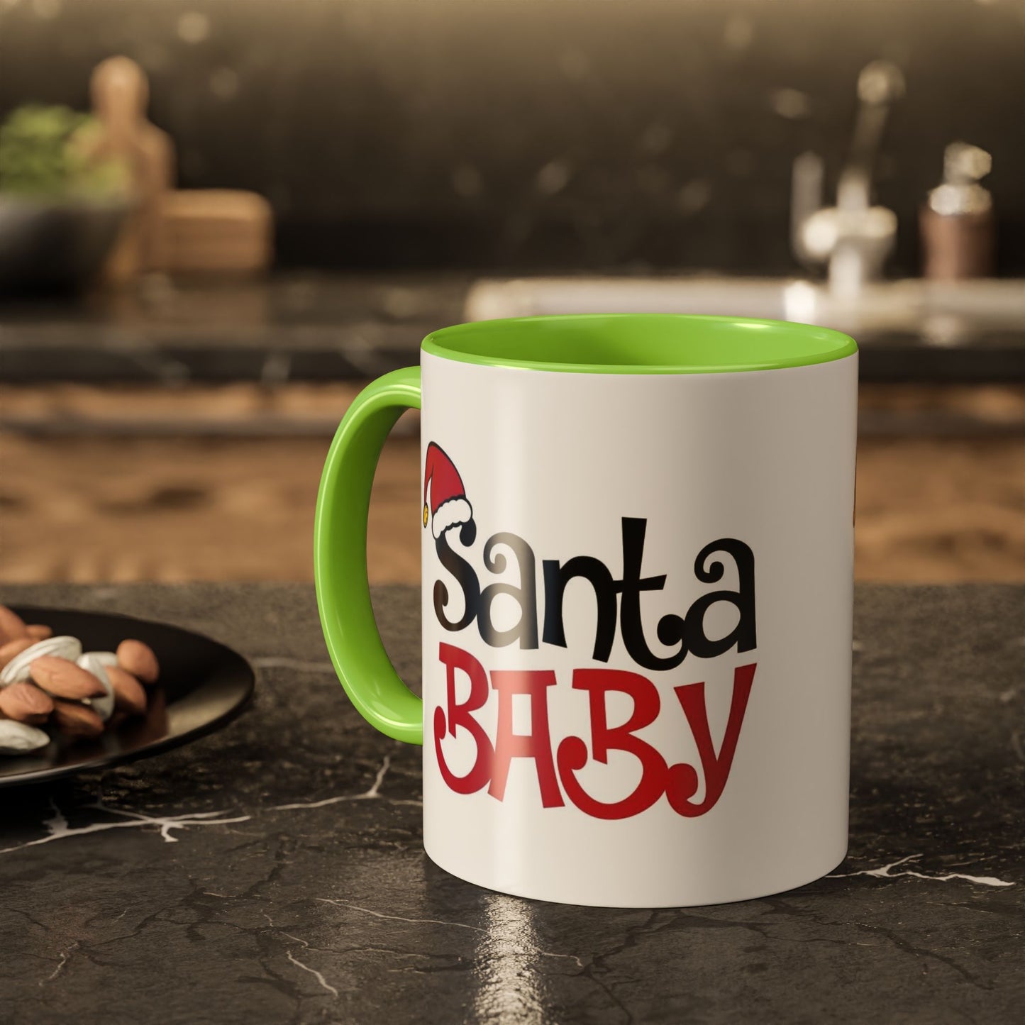 Santa Baby Colorful Mug - Perfect Holiday Gift for Coffee Lovers