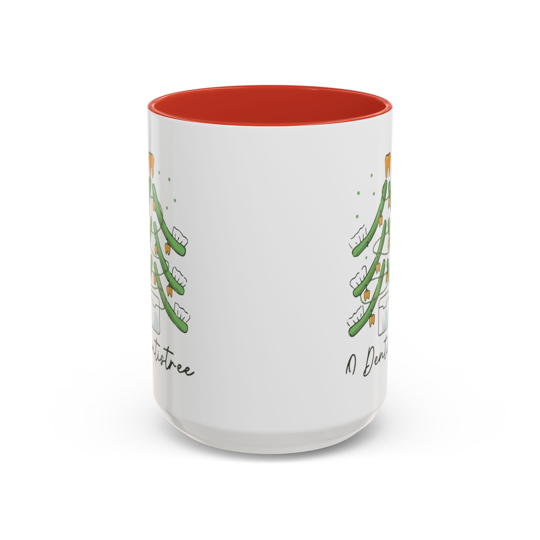 Dentist Christmas Mug - 'A Dentistree' Holiday Coffee Cup (11/15oz)