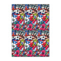 Puerto Rico Flag Graffiti Gift Wrap Sheet –flag, traditional symbols, tropical vibes, and island heritage Wrapping Paper