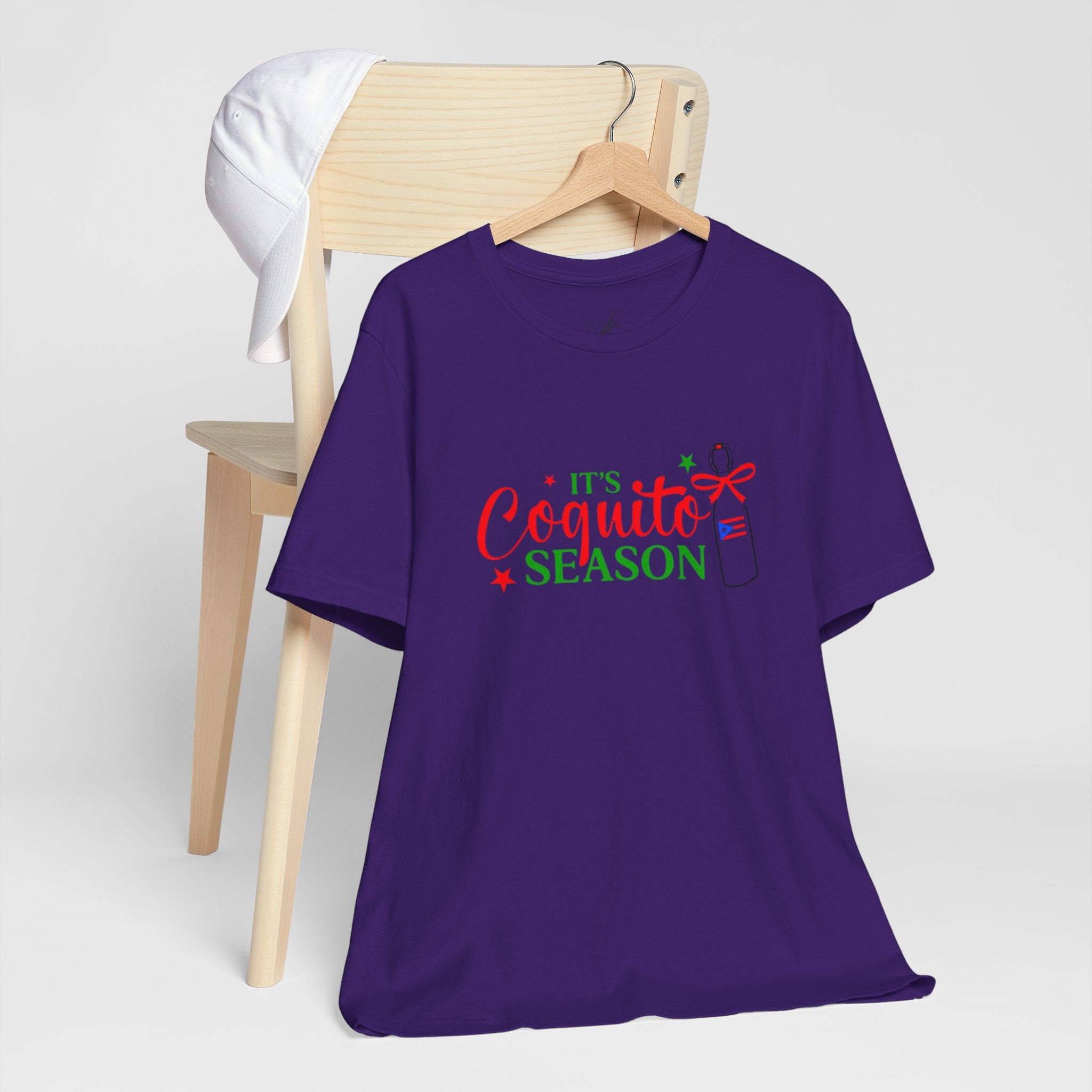 It's Coquito Season T-Shirt - Christmas Puerto Rican Holiday Cocktail Tee