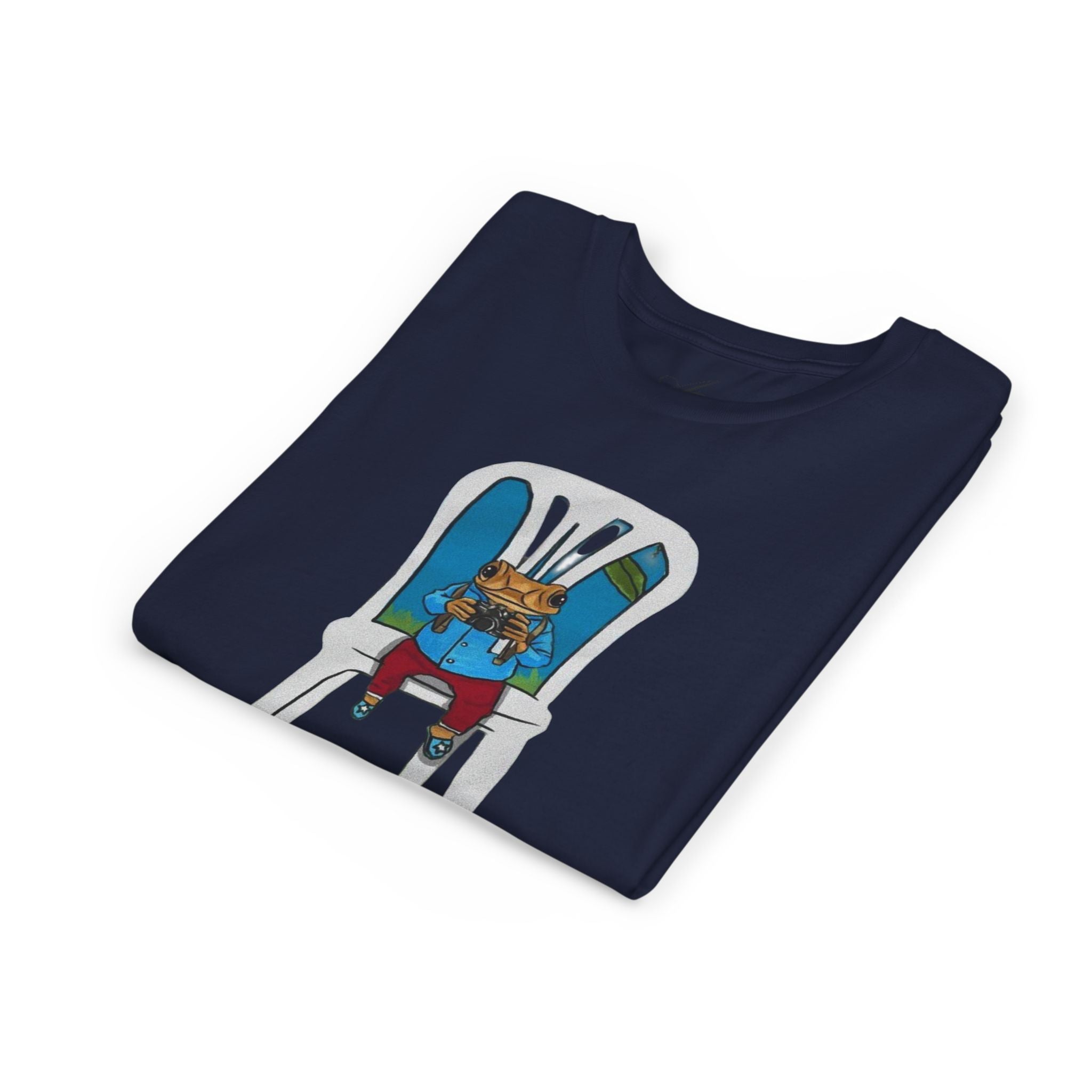 Kids Concho on a High Chair T-Shirt Cute Baby Rabbit Feeding Tee kids PUERTO RICO CHRISTMAS T-SHIRT