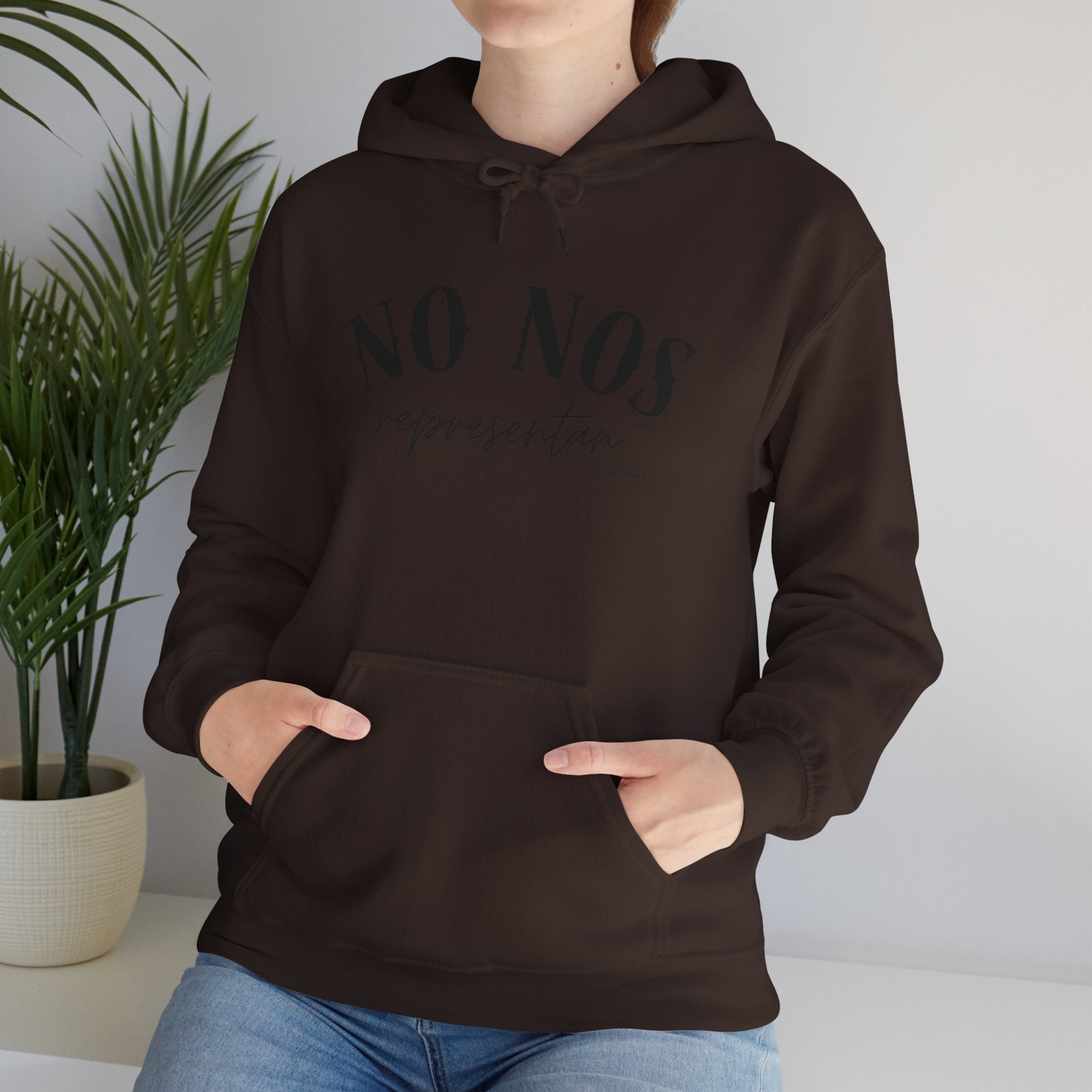 Puerto Rican Pride Hoodie  “No Nos representan” Front & Puñeta Flag Back