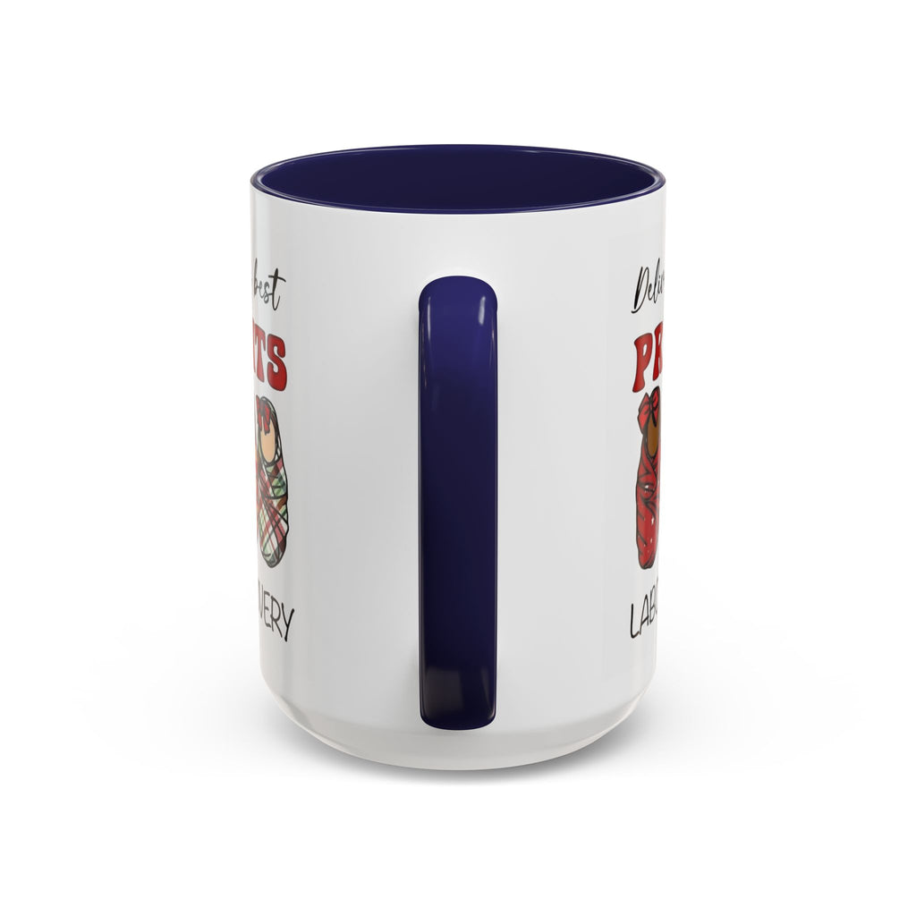 Christmas Presents Delivery Coffee Mug — "Delivering the Best Presents" Accent Mug Medical Christmas Mug,