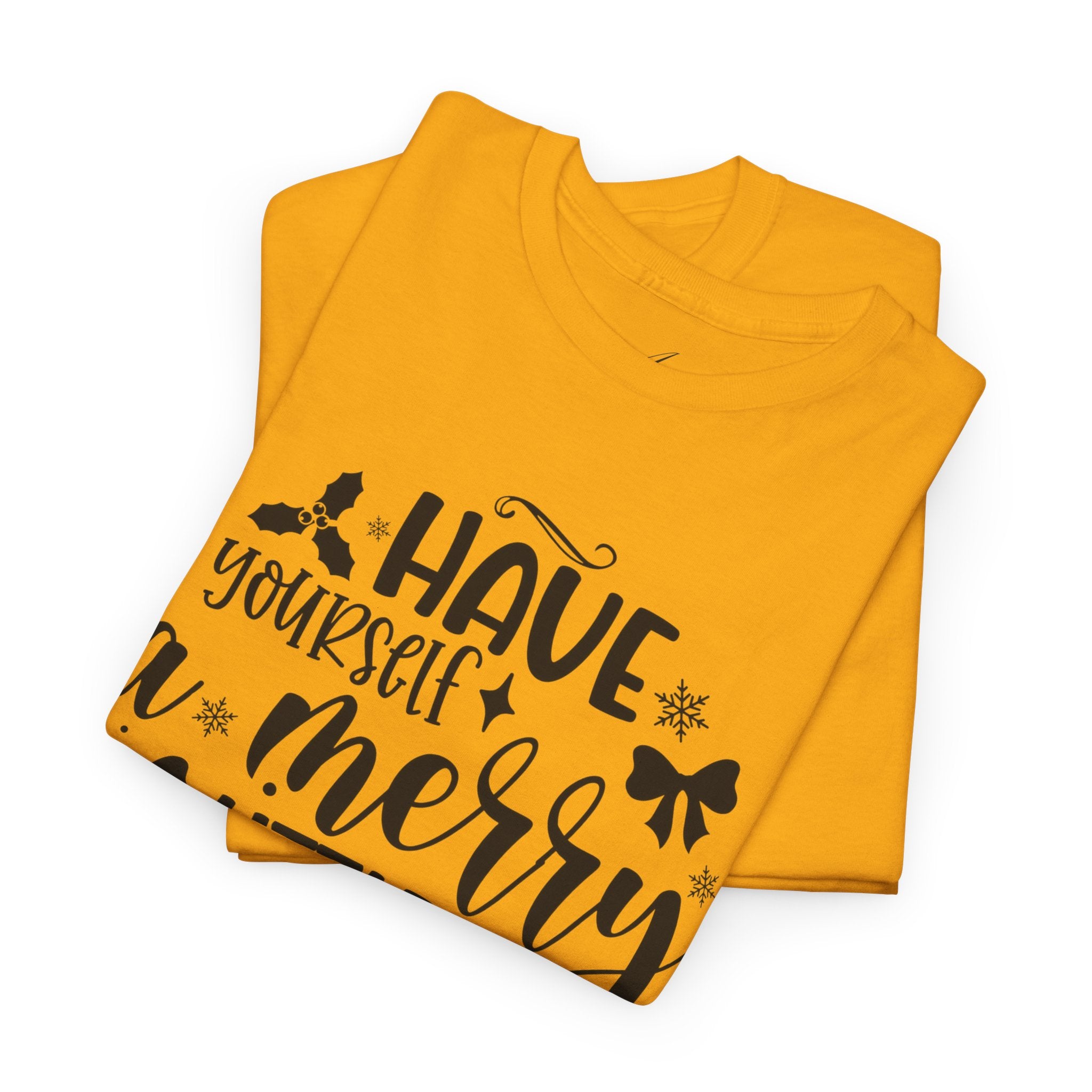 Merry Christmas Cotton Tee Holiday Graphic Tees & Cozy Festive Wear