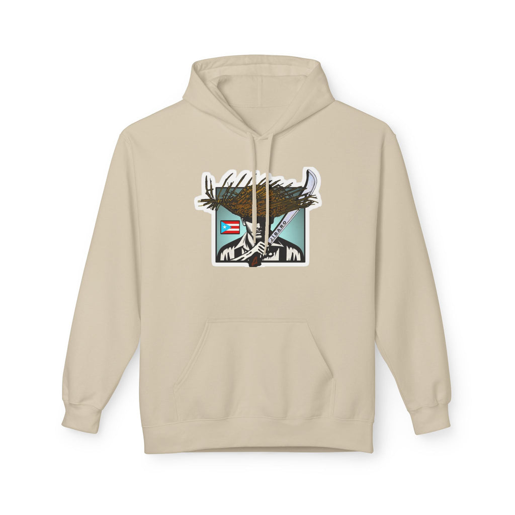 Gíbaro Hoodie  Puerto Rican Pride Pullover with Flag Machete Design