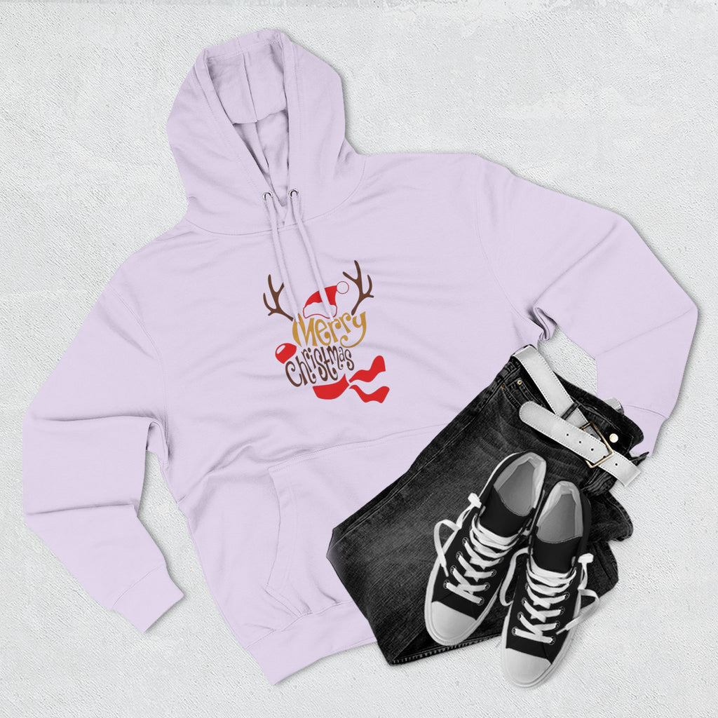 Holiday Apparel | Christmas Tees & Sweatshirts with Festive Quotes Merry Christmas Fleece Hoodie