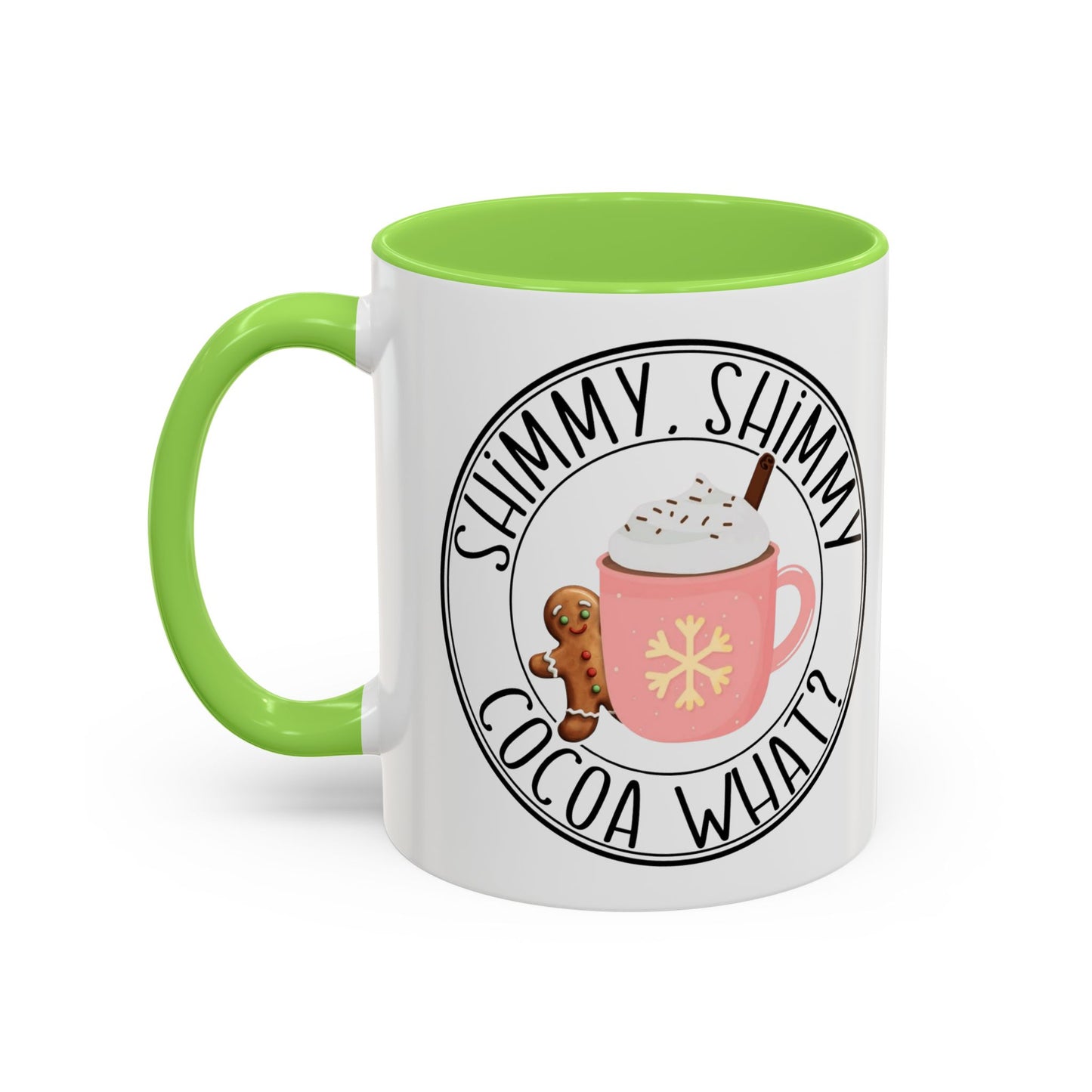 Cute Cocoa Mugs with Gingerbread Design Perfect for Winter Holiday CheerBeverage Cup Christmas Design