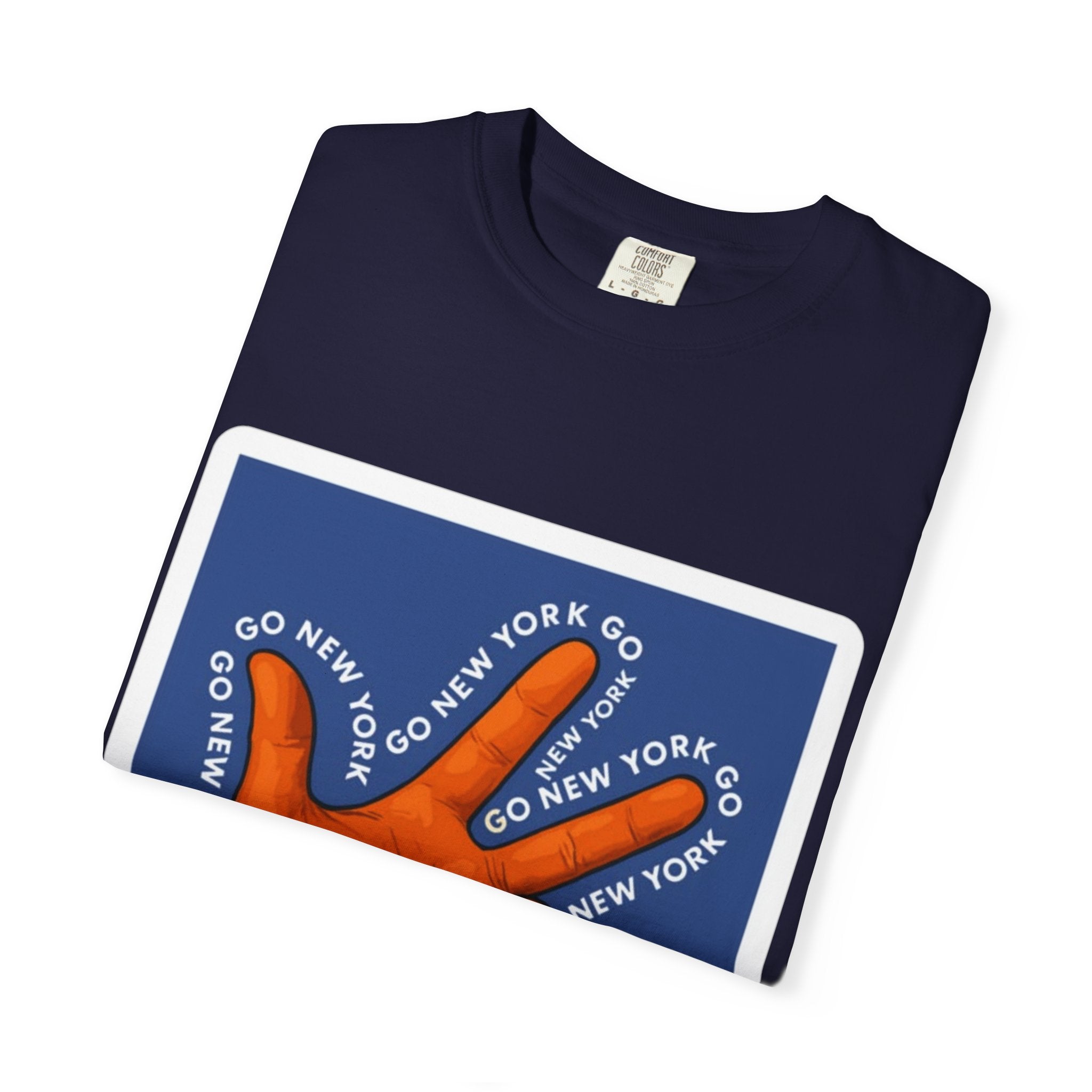 Go New York Hand Graphic T-Shirt