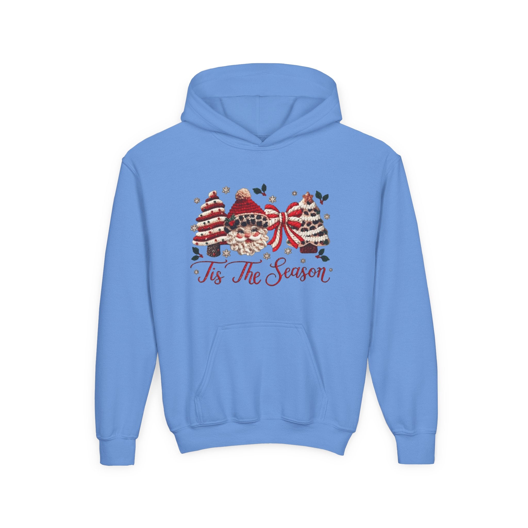 Youth Hoodie  Grinch Christmas Scene with 'Maybe Christmas' Quote