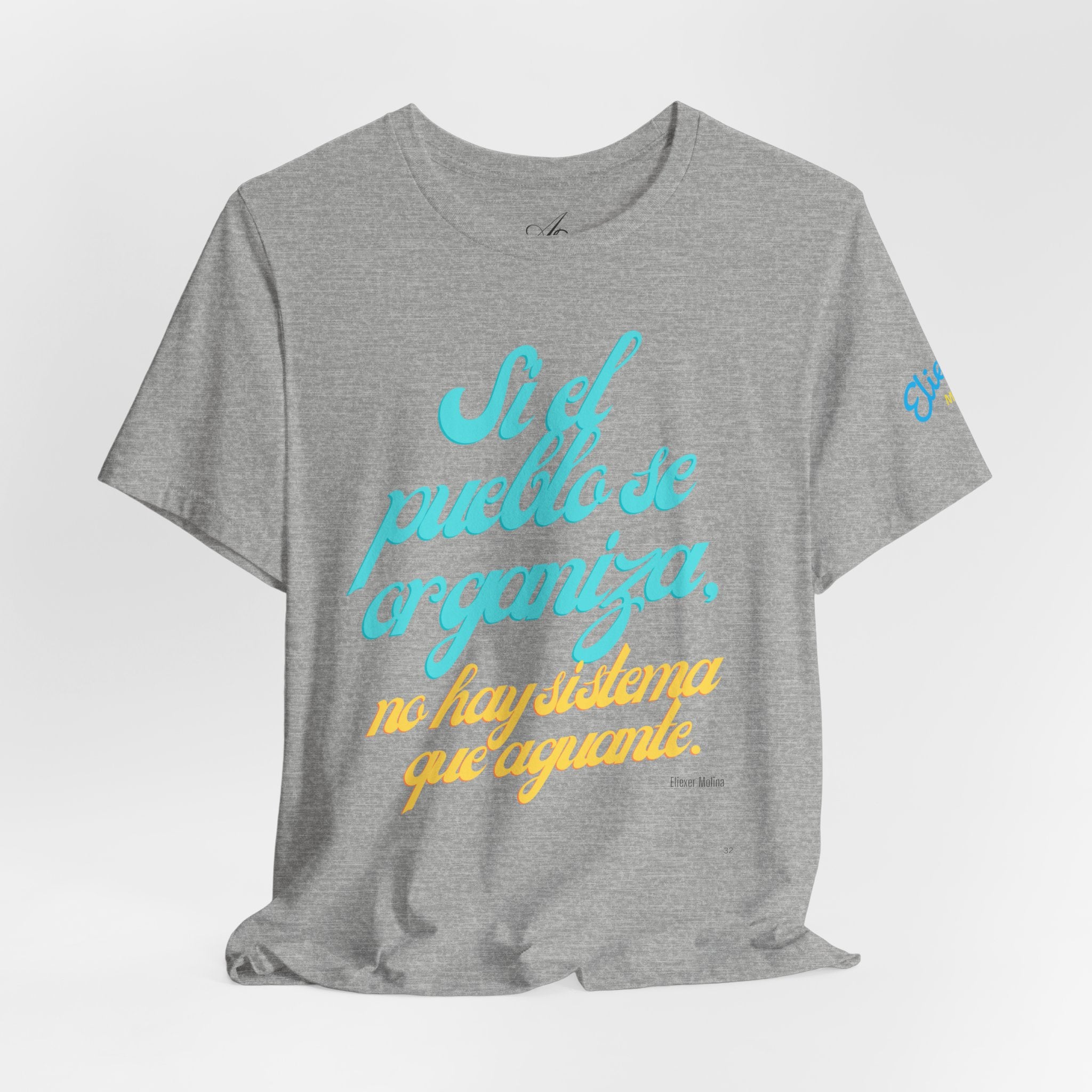 Spanish Script Tee  “Si el pueblo se organiza” Graphic T-Shirt