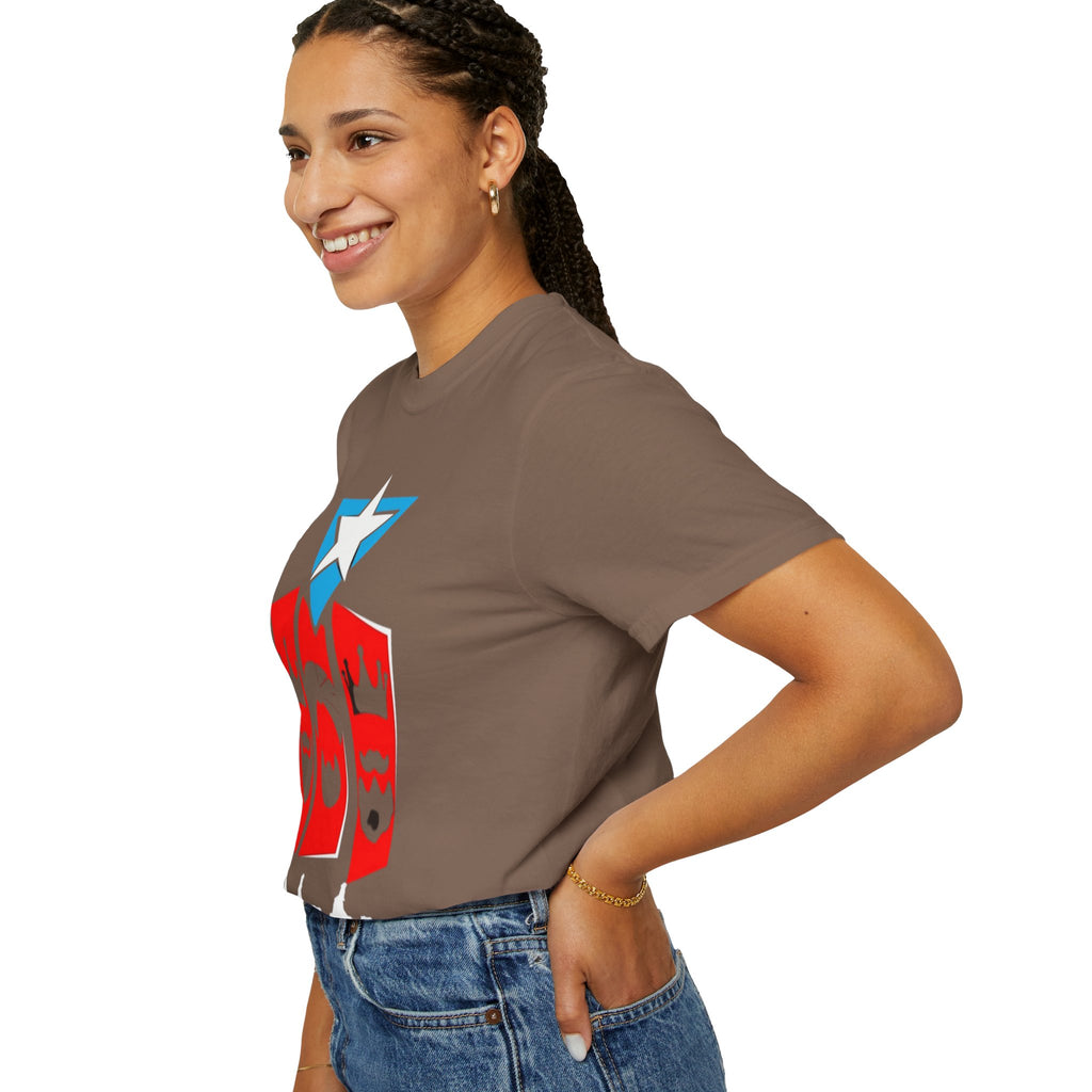 The Three Kings T-Shirt — Puerto Rican Three Kings Graphic Tee (Star & Crown Silhouettes)