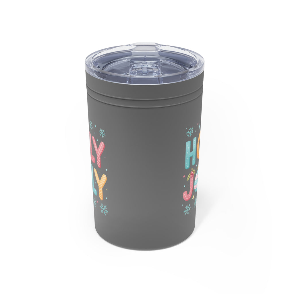 Christmas Design Holiday Cheer Tumbler - 11oz Insulated Drinkware