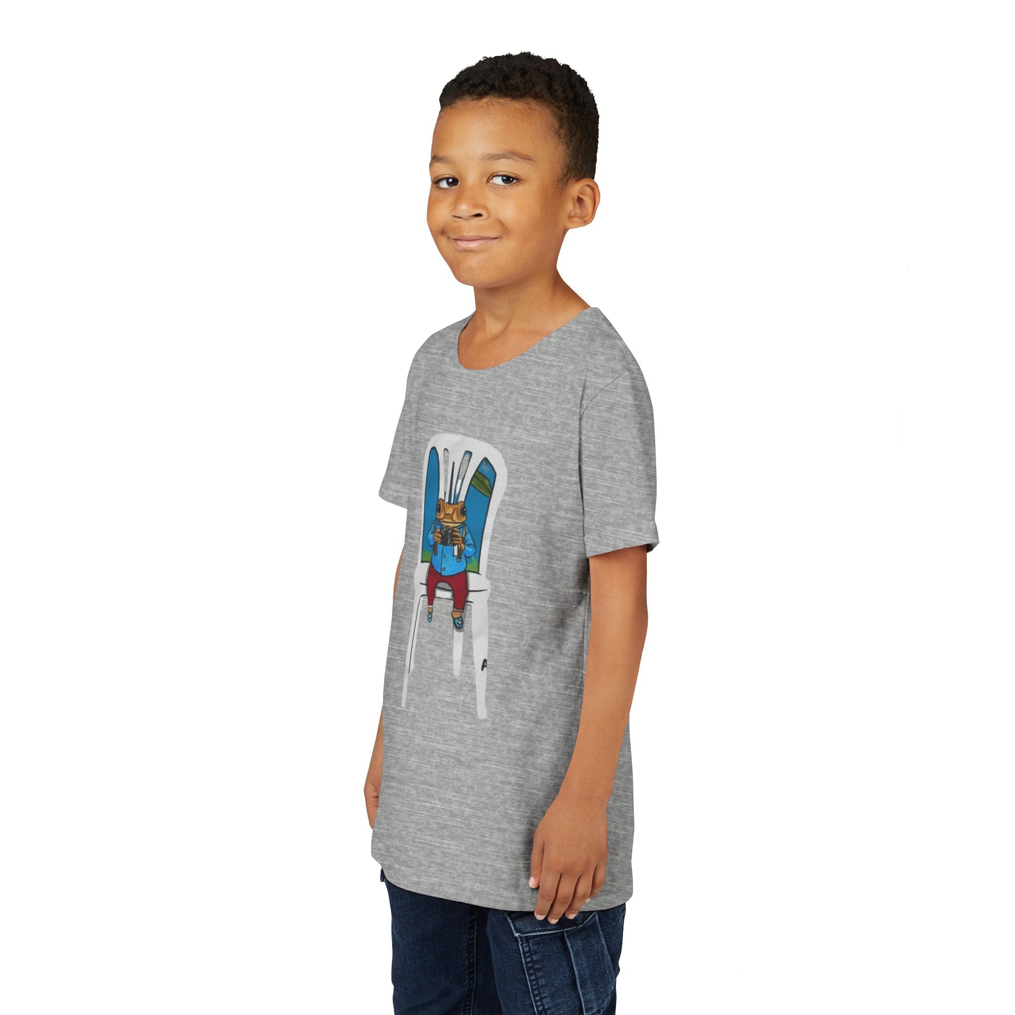 Kids Concho on a High Chair T-Shirt Cute Baby Rabbit Feeding Tee kids PUERTO RICO CHRISTMAS T-SHIRT