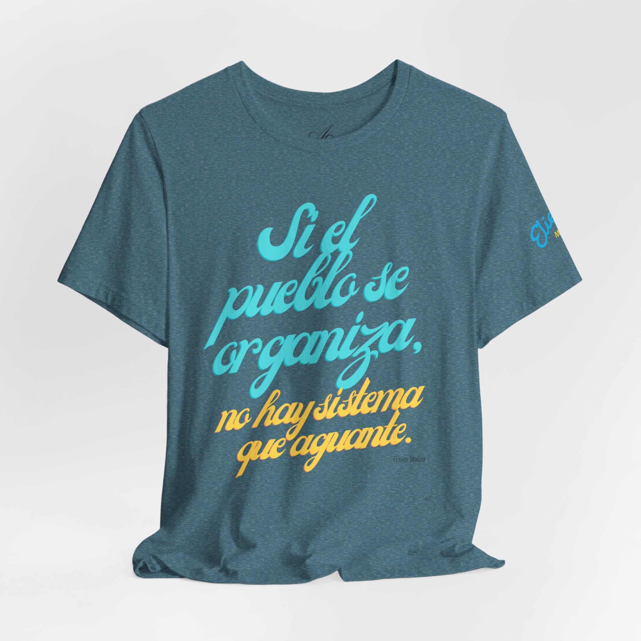 Spanish Script Tee  “Si el pueblo se organiza” Graphic T-Shirt