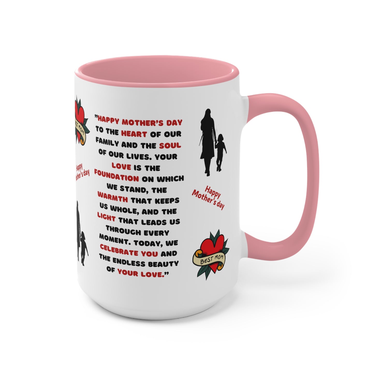 Best Mom Mug Mom Appreciation Mug Loving Mom Gift Accent Mugs