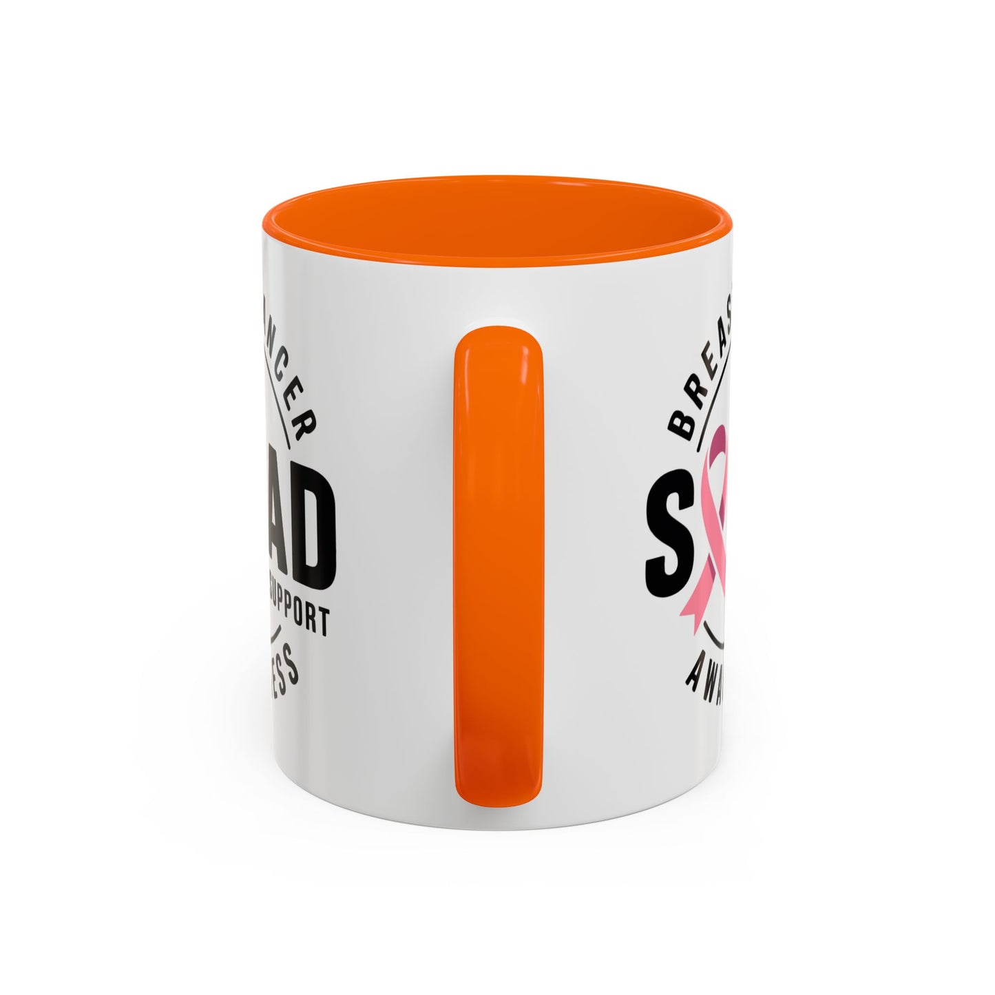 Breast Cancer Awareness Coffee Mug - Support Your Squad